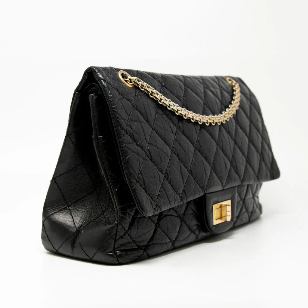 Chanel Black Calfskin 2.55 Reissue 227 - Image 4