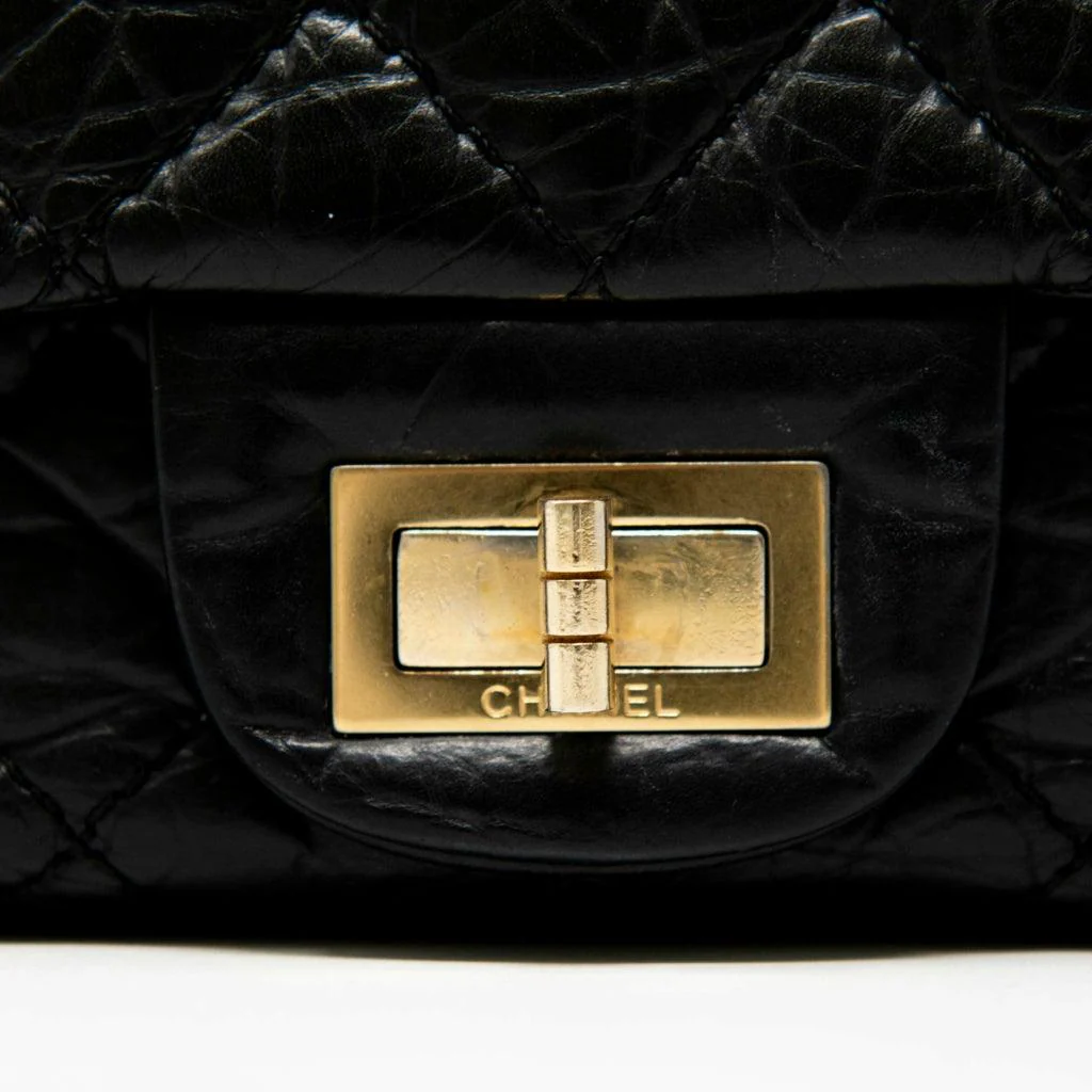 Chanel Black Calfskin 2.55 Reissue 227 - Image 5