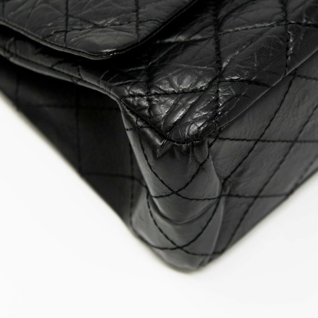 Chanel Black Calfskin 2.55 Reissue 227 - Image 8