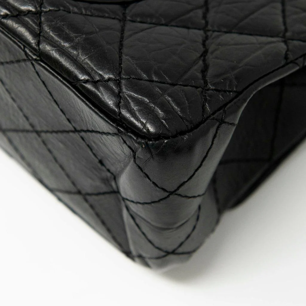 Chanel Black Calfskin 2.55 Reissue 227 - Image 9