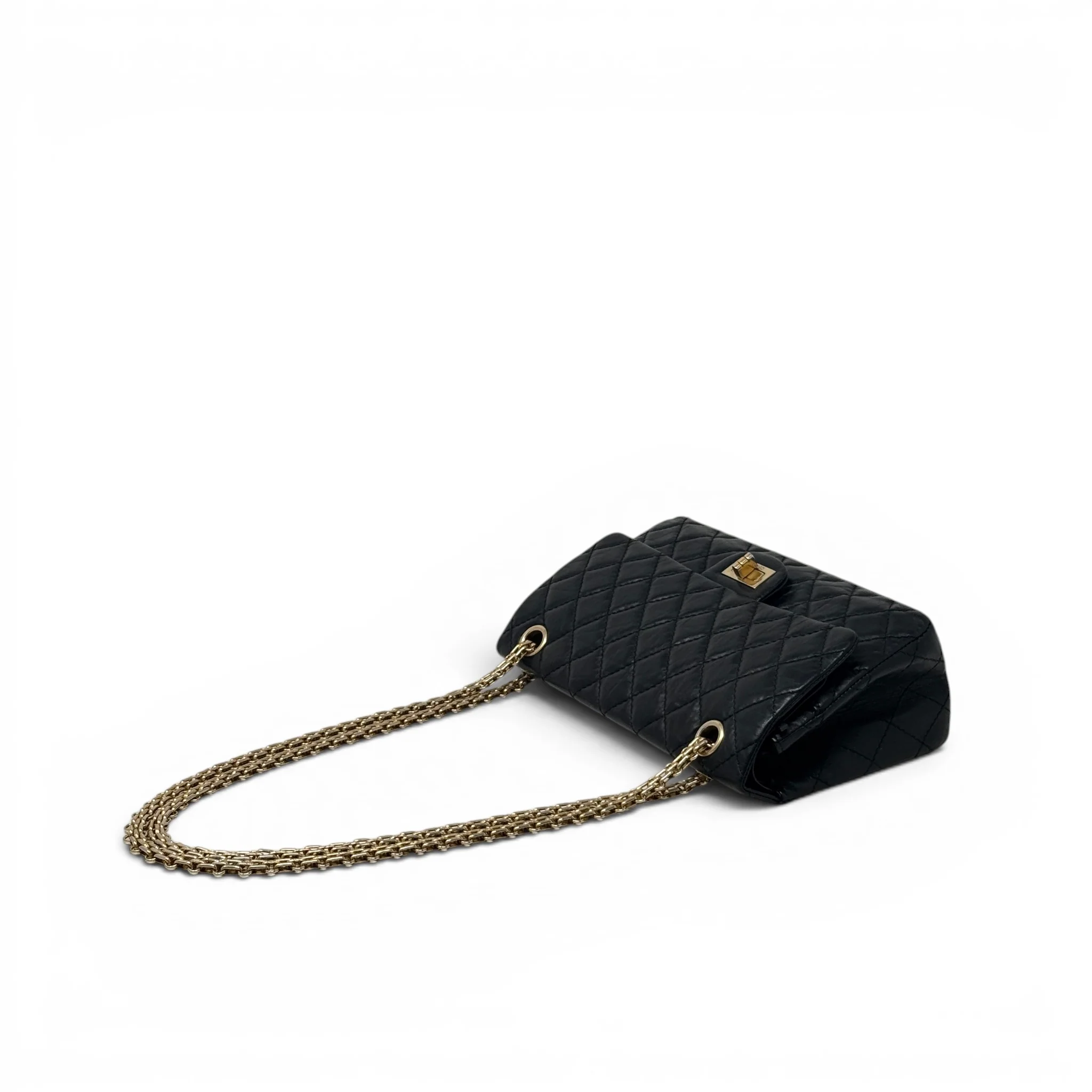 Chanel Black Calfskin 2.55 Reissue 225 - Image 16