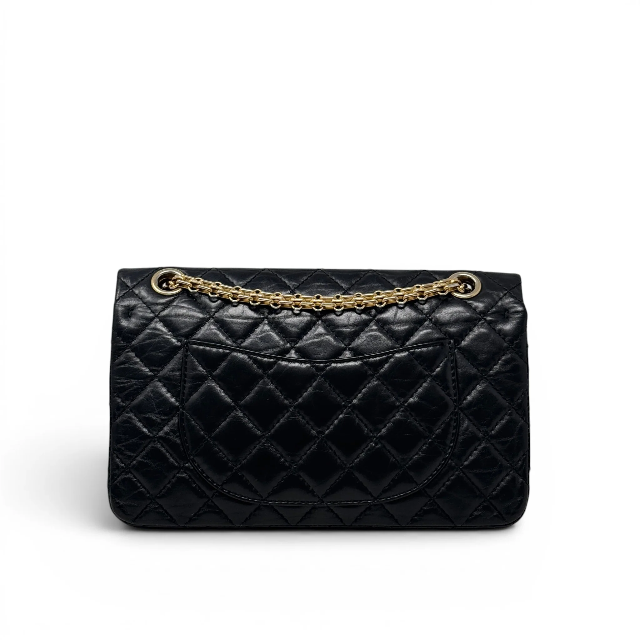 Chanel Black Calfskin 2.55 Reissue 225 - Image 3