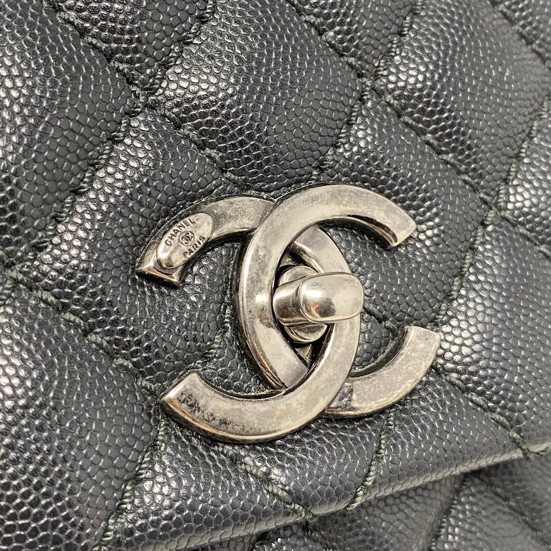 Chanel Black Medium Coco Handle - Image 12