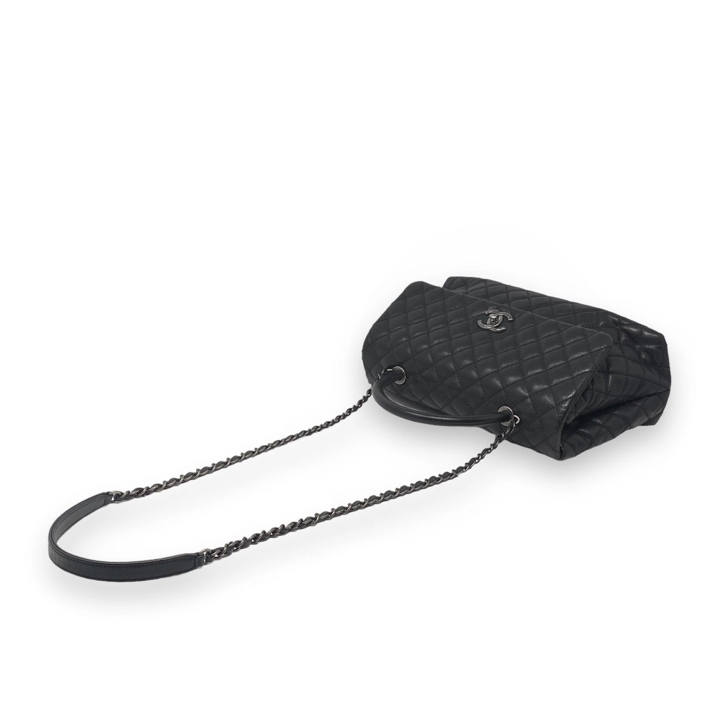 Chanel Black Medium Coco Handle - Image 13