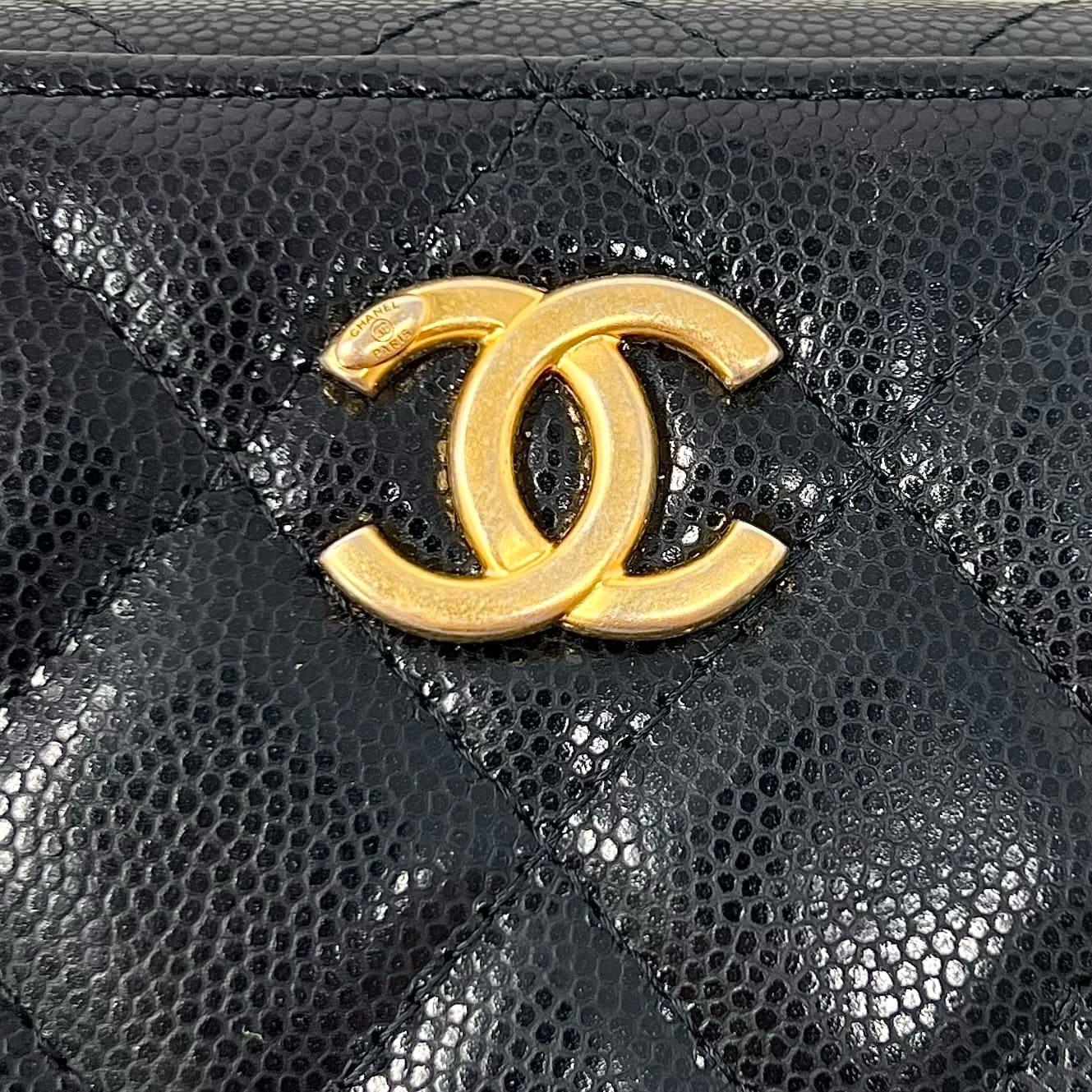 Chanel Black Caviar Twist Your Buttons Camera Bag - Image 11