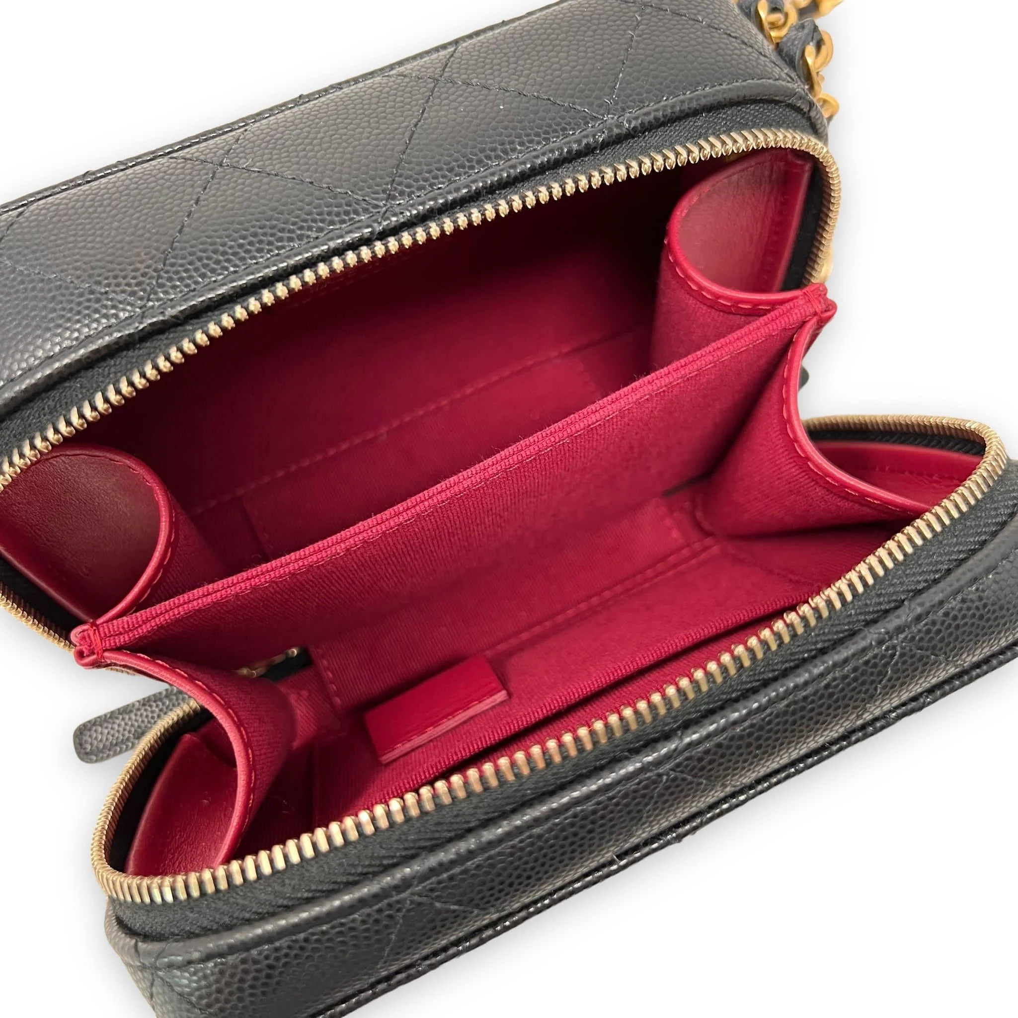 Chanel Black Caviar Twist Your Buttons Camera Bag - Image 12