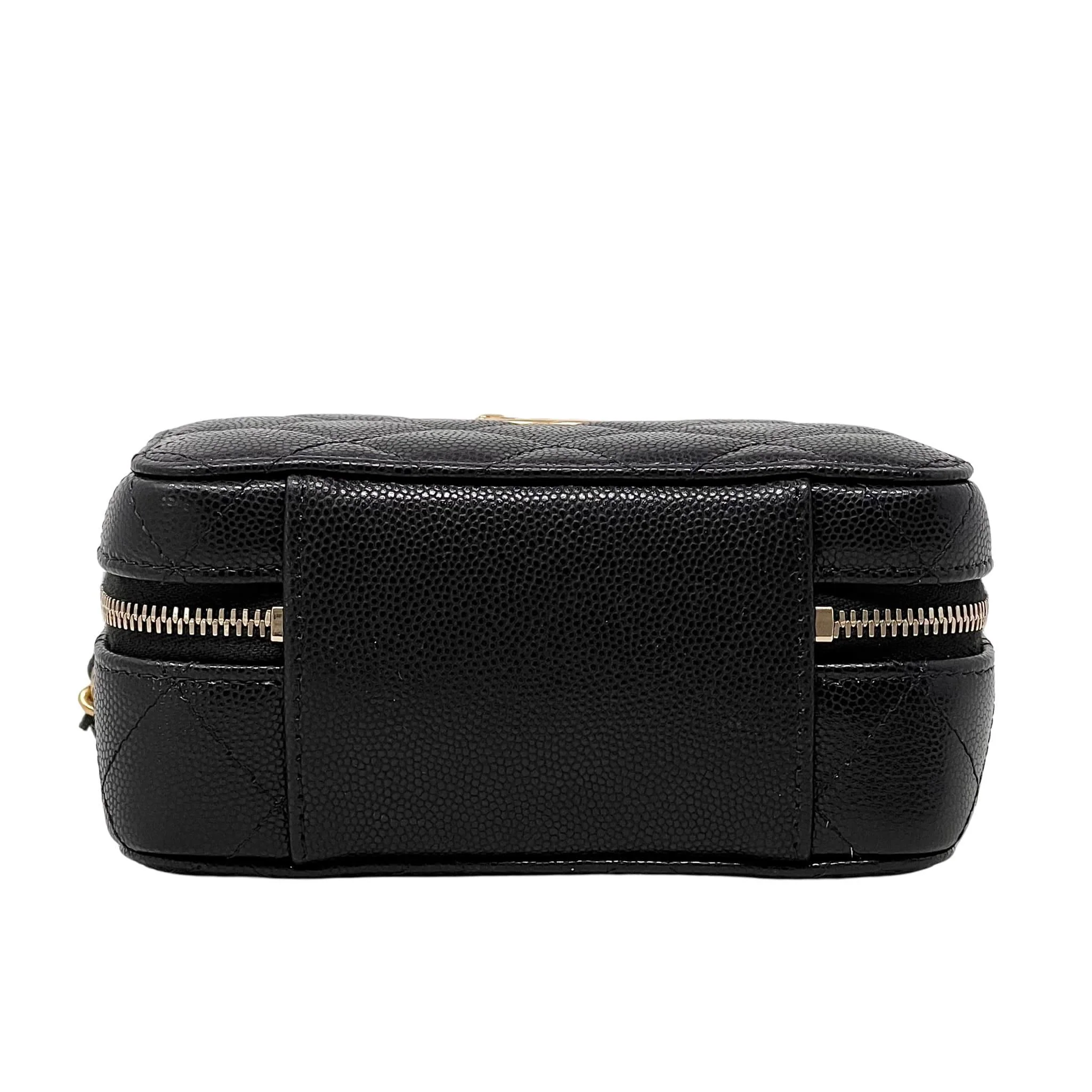 Chanel Black Caviar Twist Your Buttons Camera Bag - Image 5