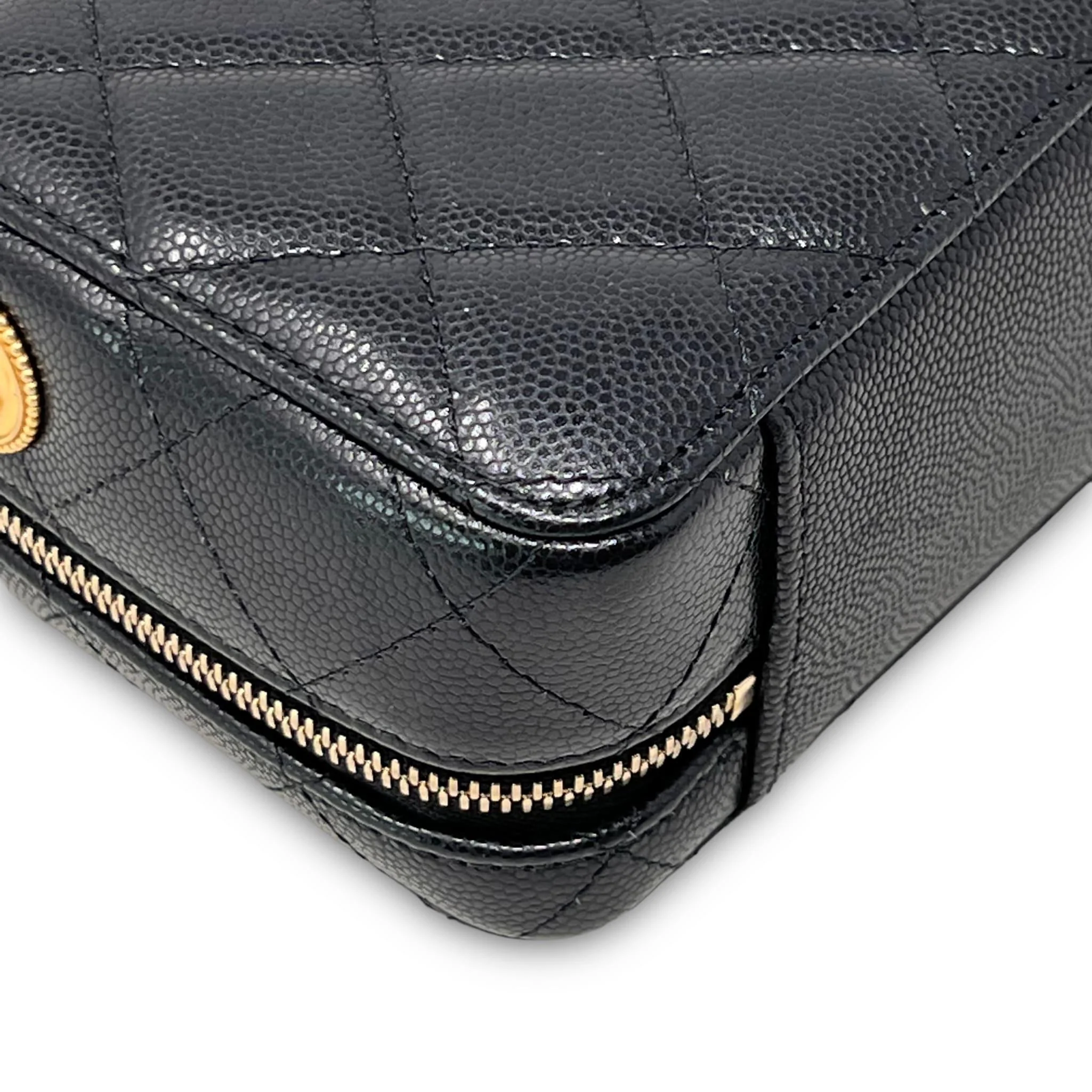 Chanel Black Caviar Twist Your Buttons Camera Bag - Image 8