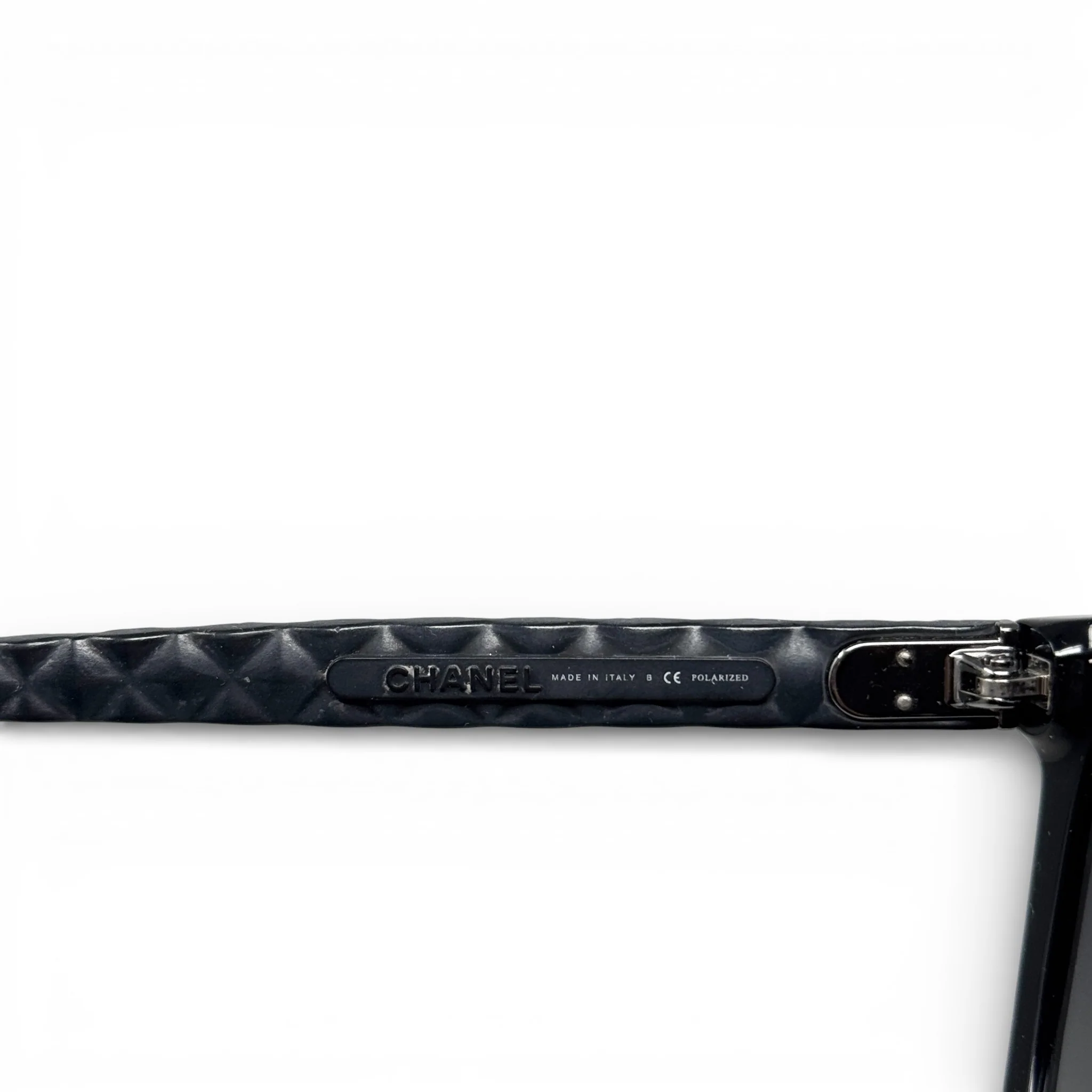 Chanel Black CC Logo Polarized Sunglasses 5288-Q - Image 9