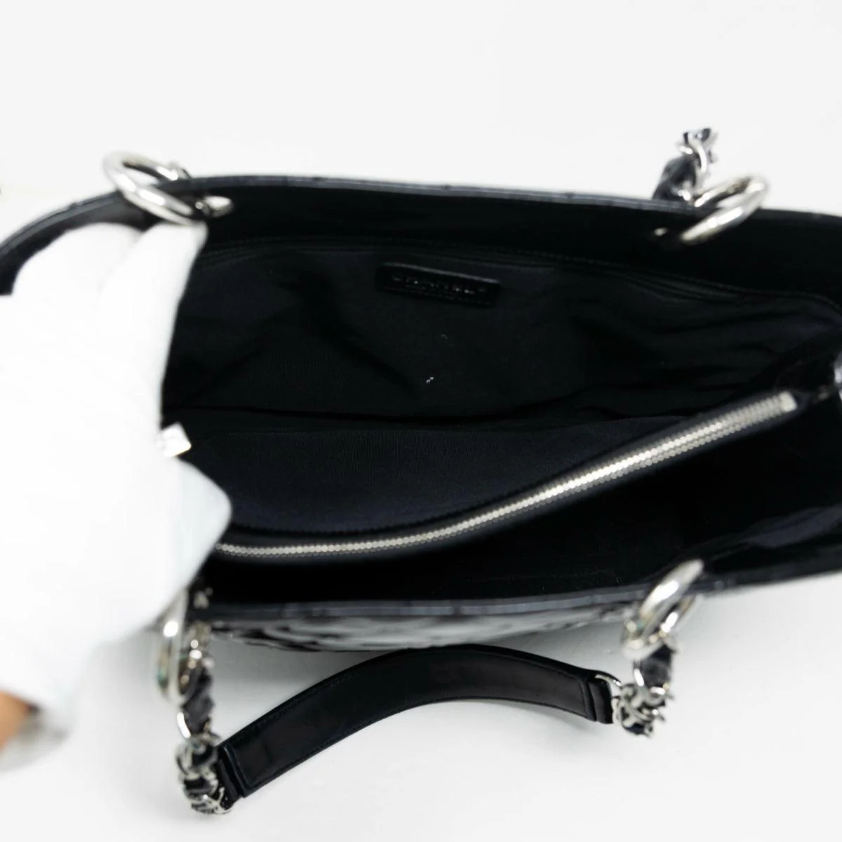 Chanel Black Grand Shopping Tote - Image 10