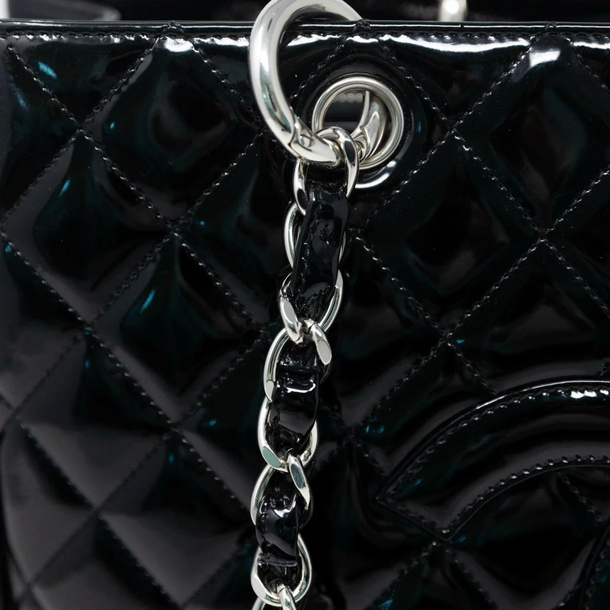 Chanel Black Grand Shopping Tote - Image 11