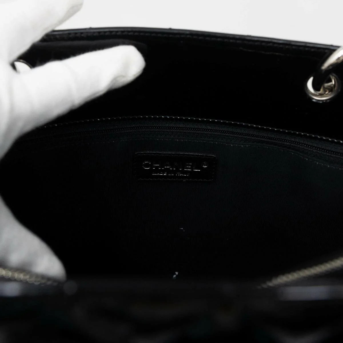 Chanel Black Grand Shopping Tote - Image 12