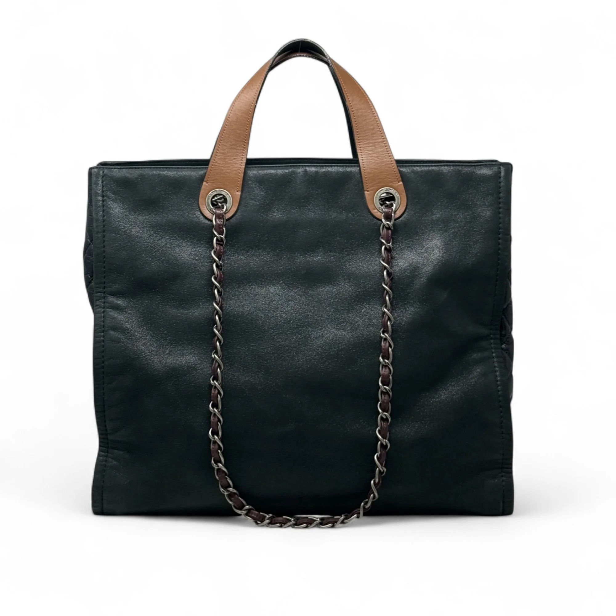 Chanel Black In The Mix Timeless Shopping Tote - Image 3