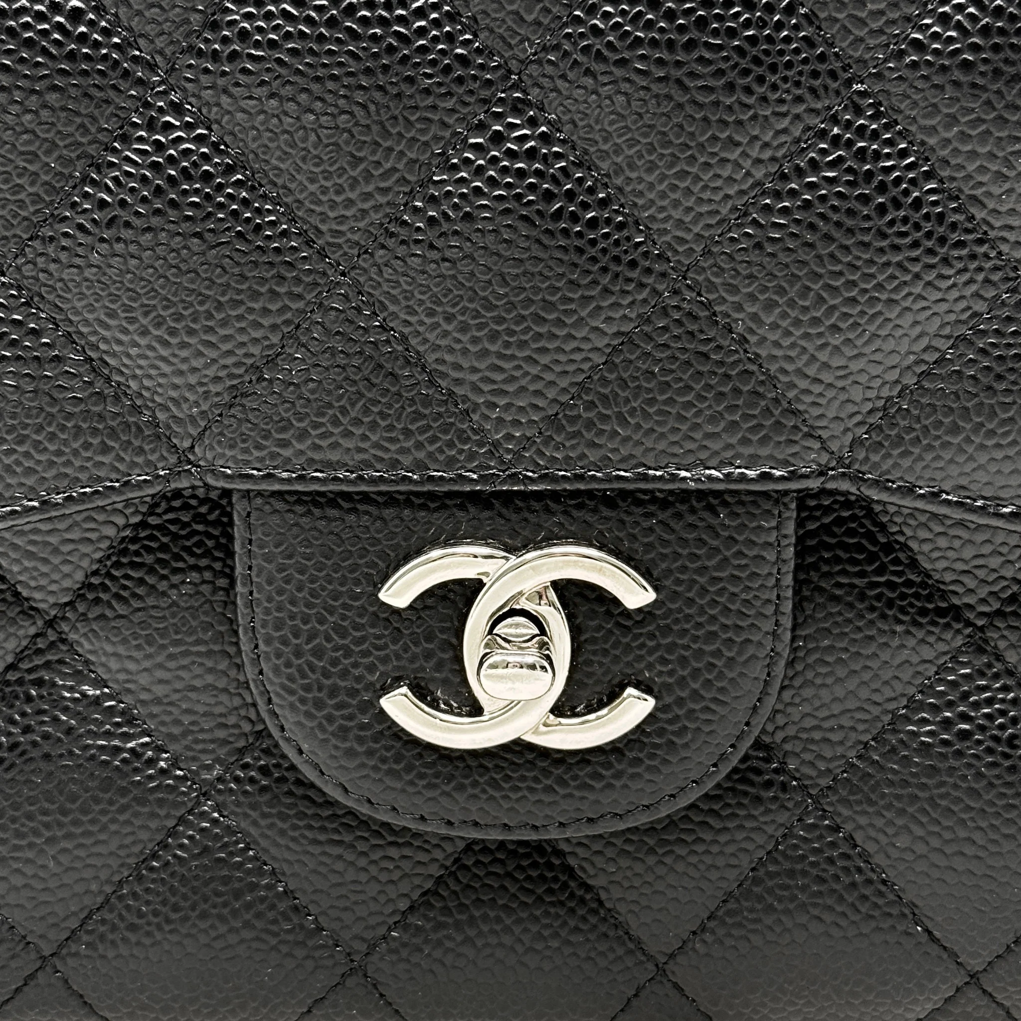 Chanel Black Jumbo Classic Flap - Image 10
