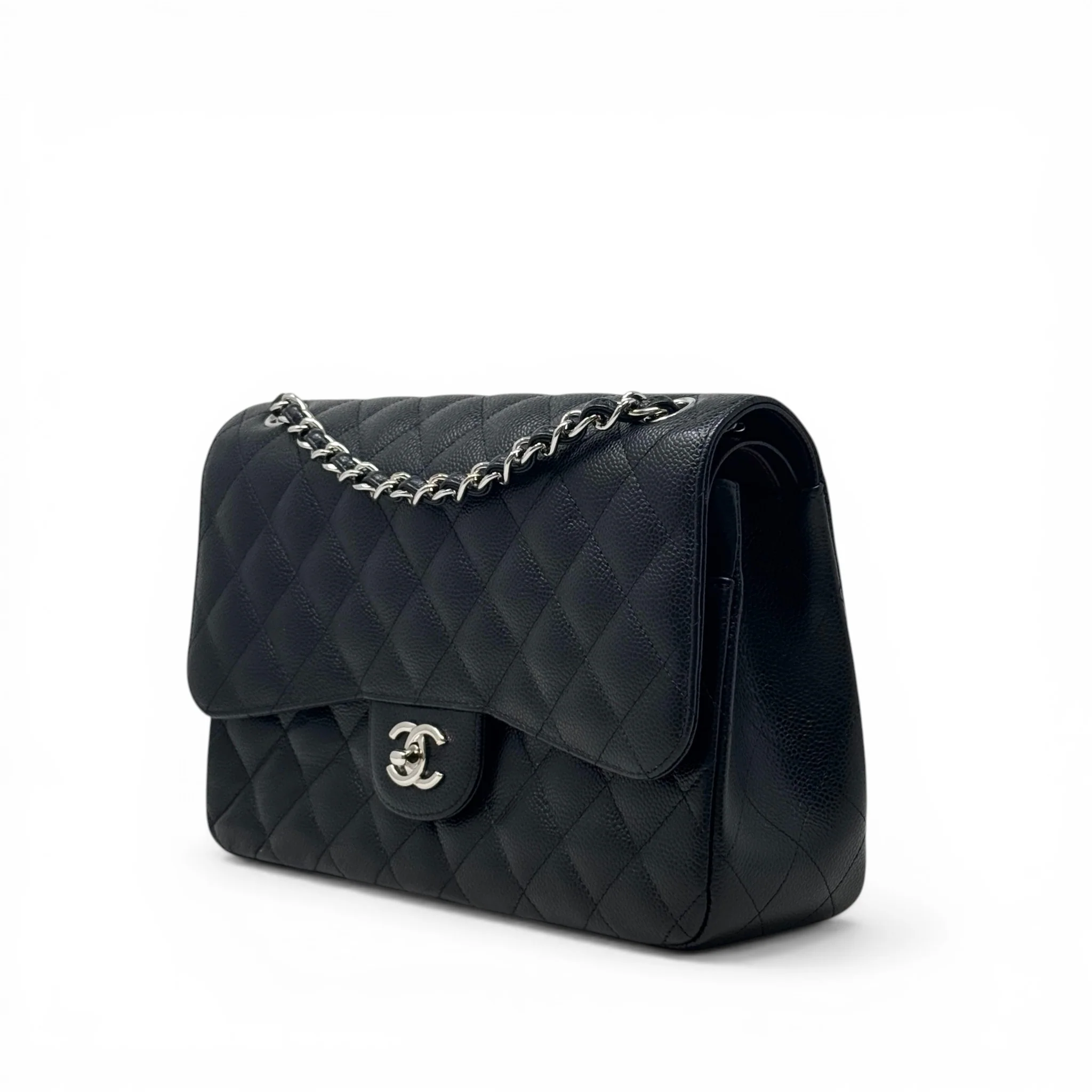 Chanel Black Jumbo Classic Flap - Image 2
