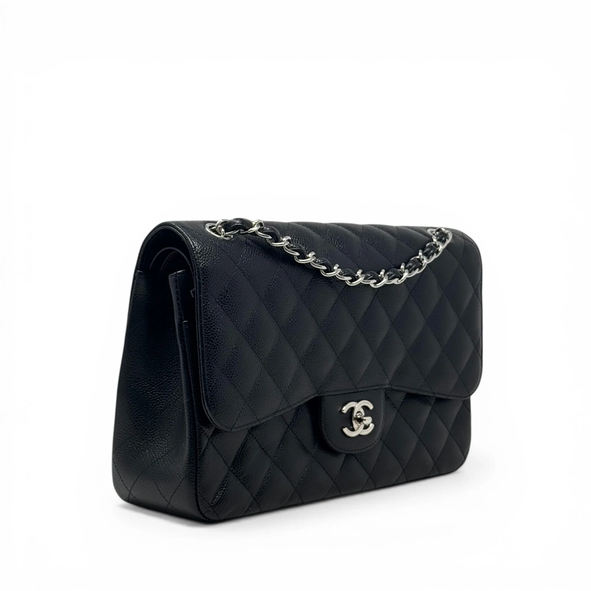 Chanel Black Jumbo Classic Flap - Image 4