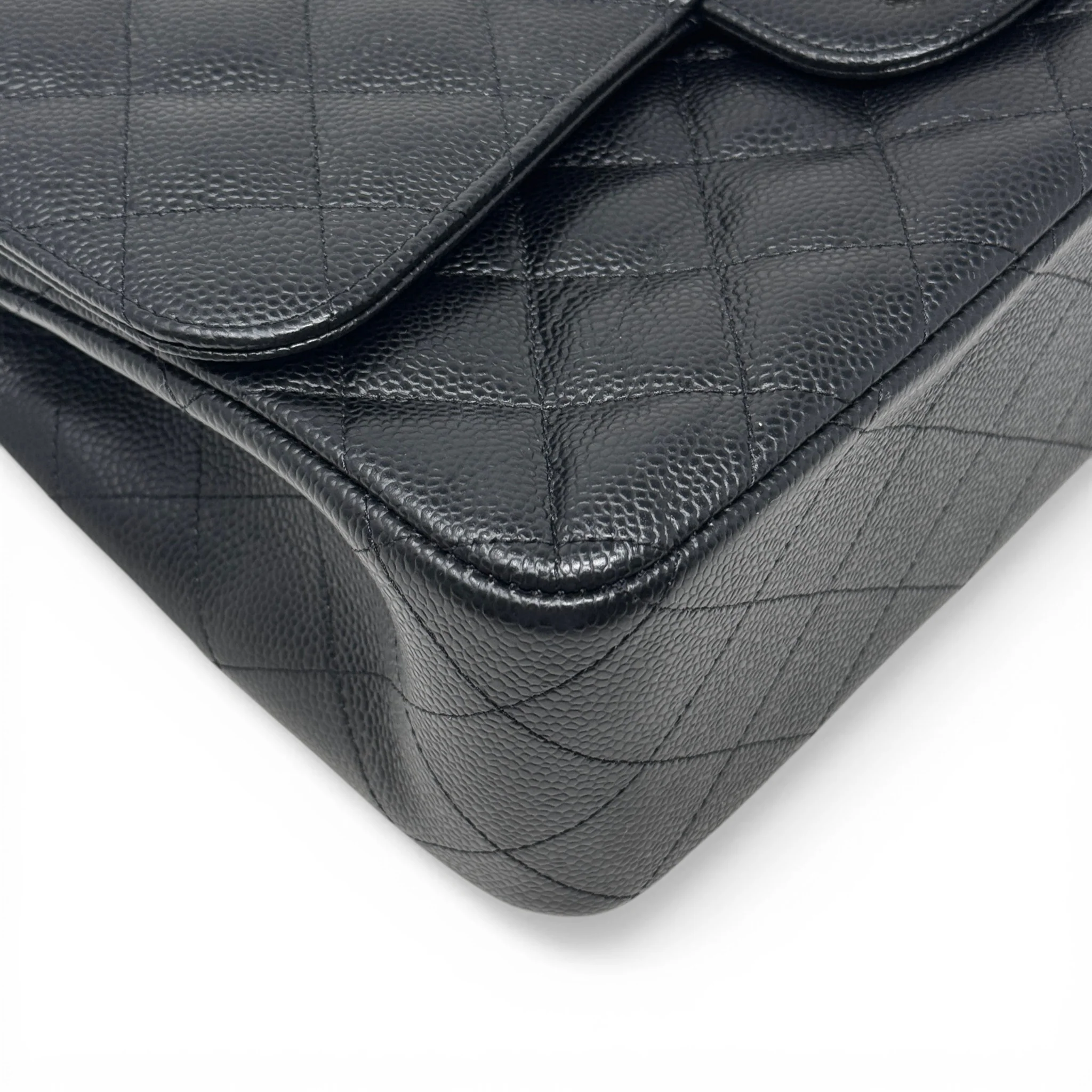 Chanel Black Jumbo Classic Flap - Image 7
