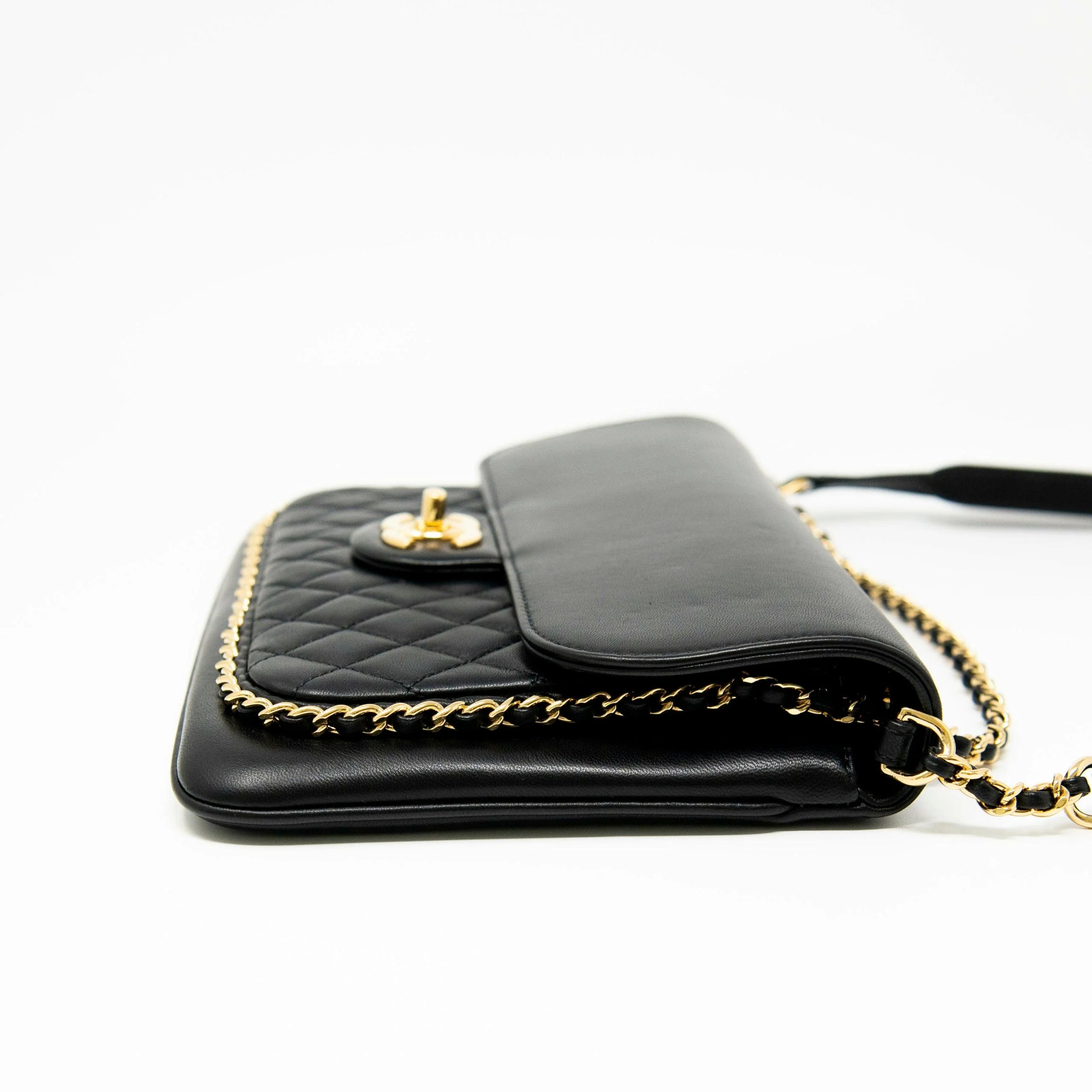 Chanel Black Unchained Flap - Image 2