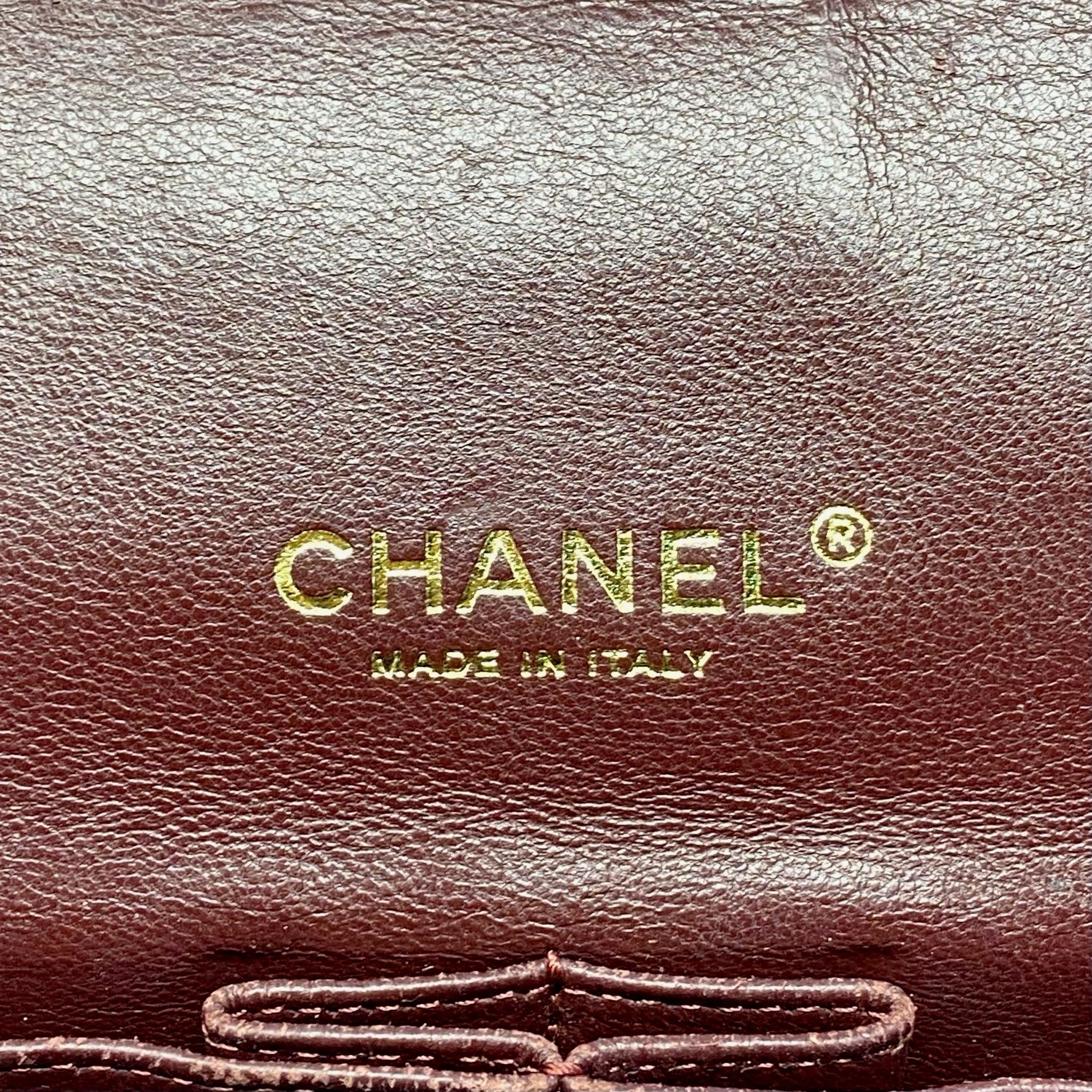 Chanel Black Lambskin Maxi Classic Flap - Image 10