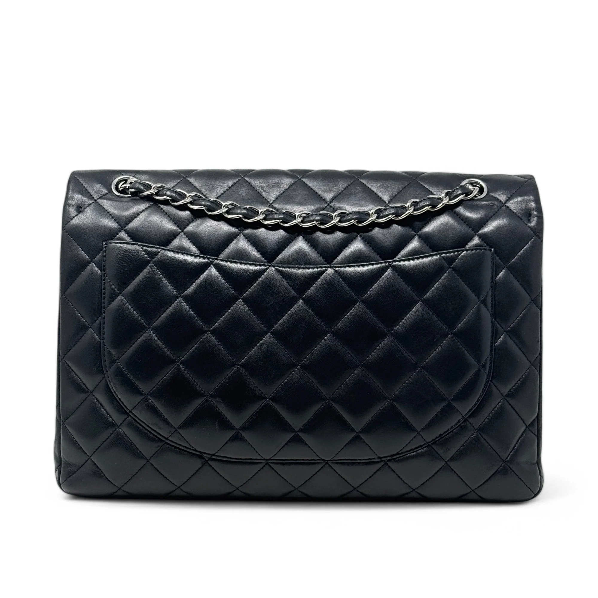 Chanel Black Maxi Classic Flap - Image 3