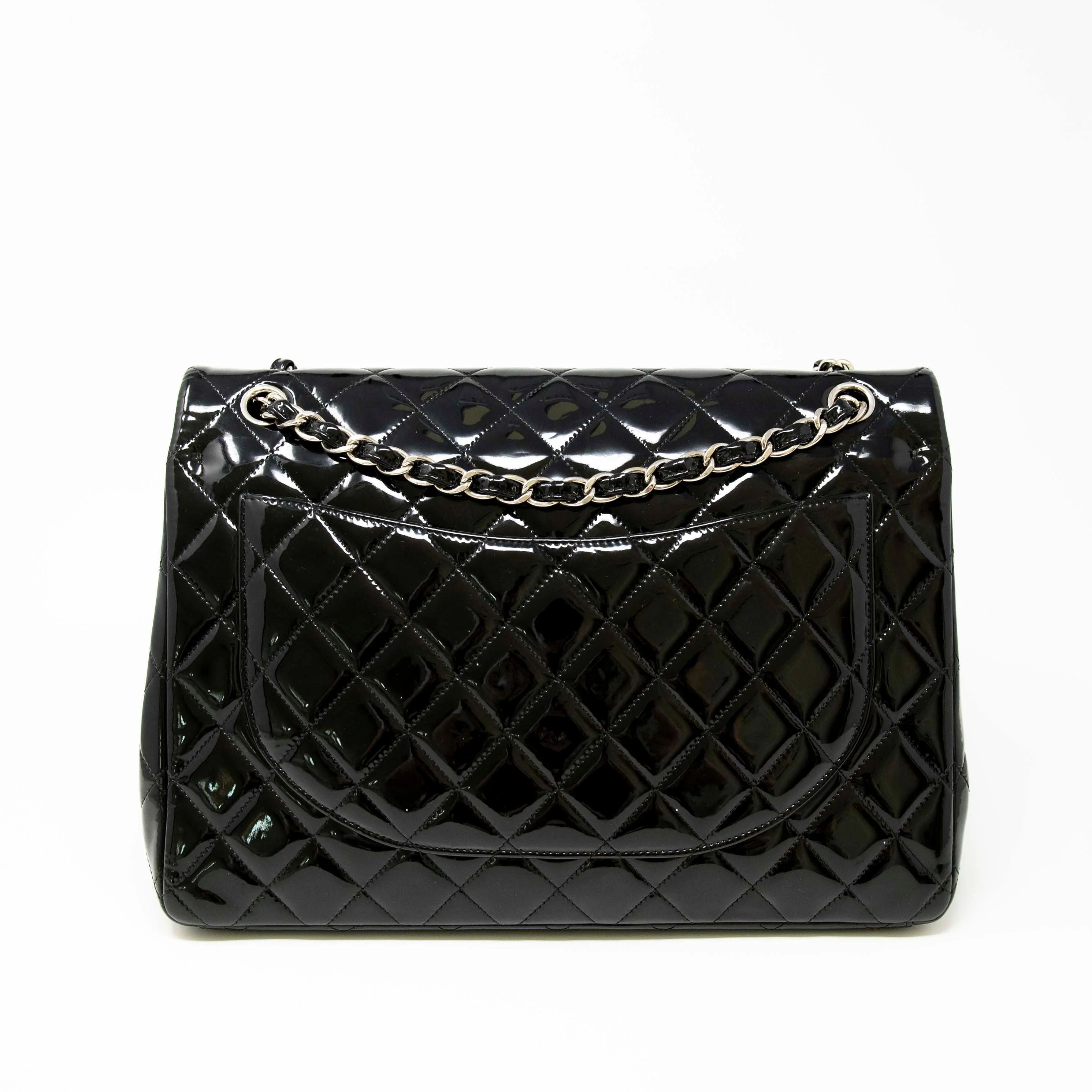 Chanel Black Maxi Classic Flap - Image 3