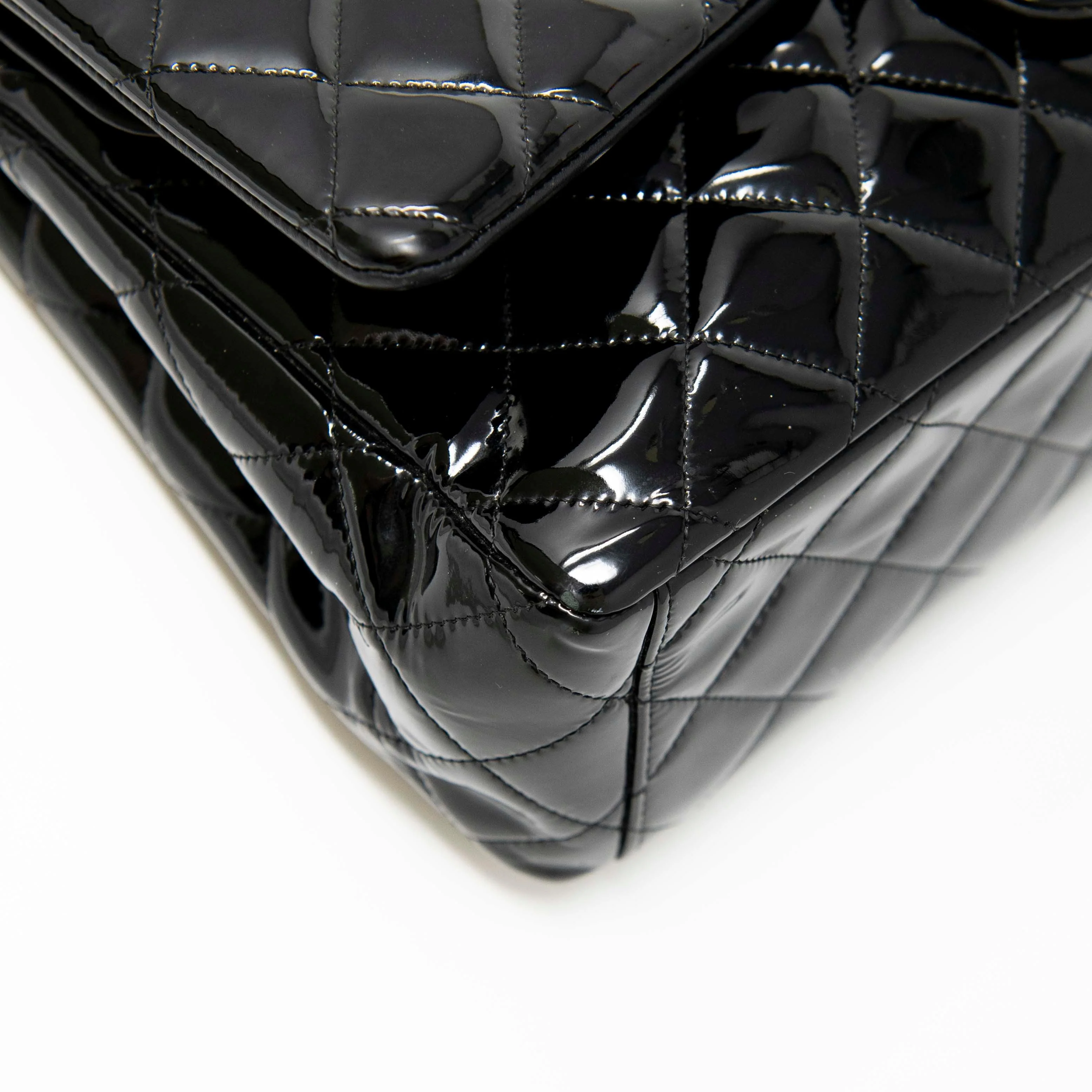 Chanel Black Maxi Classic Flap - Image 7