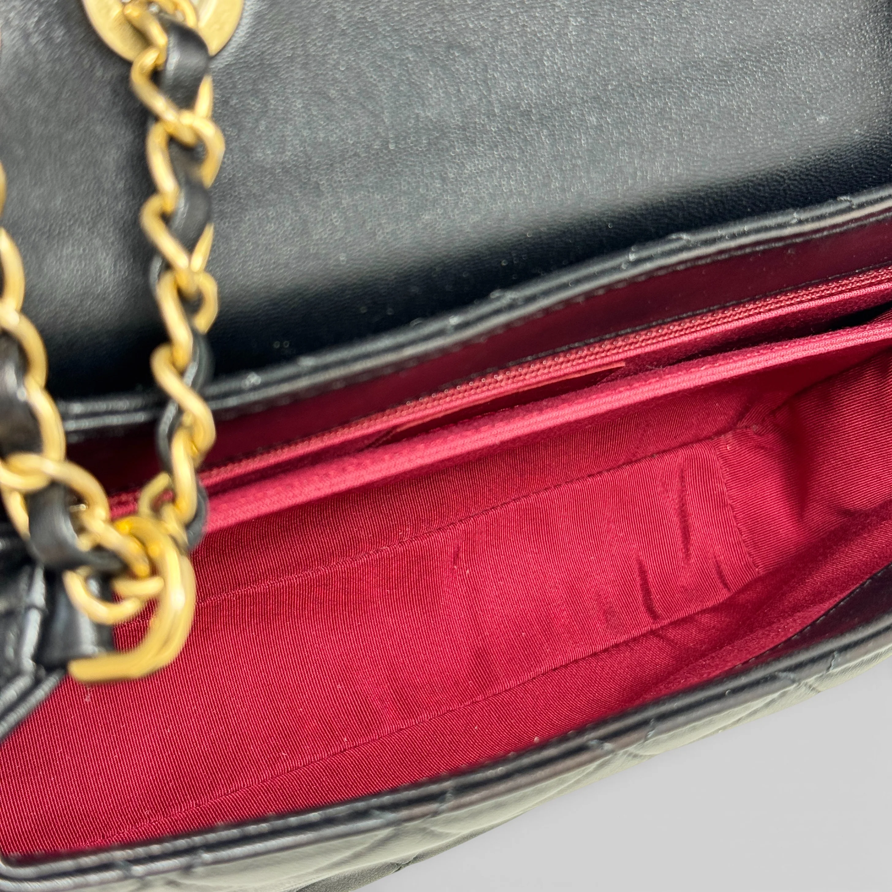 Chanel Black Medium Metal Flap - Image 12