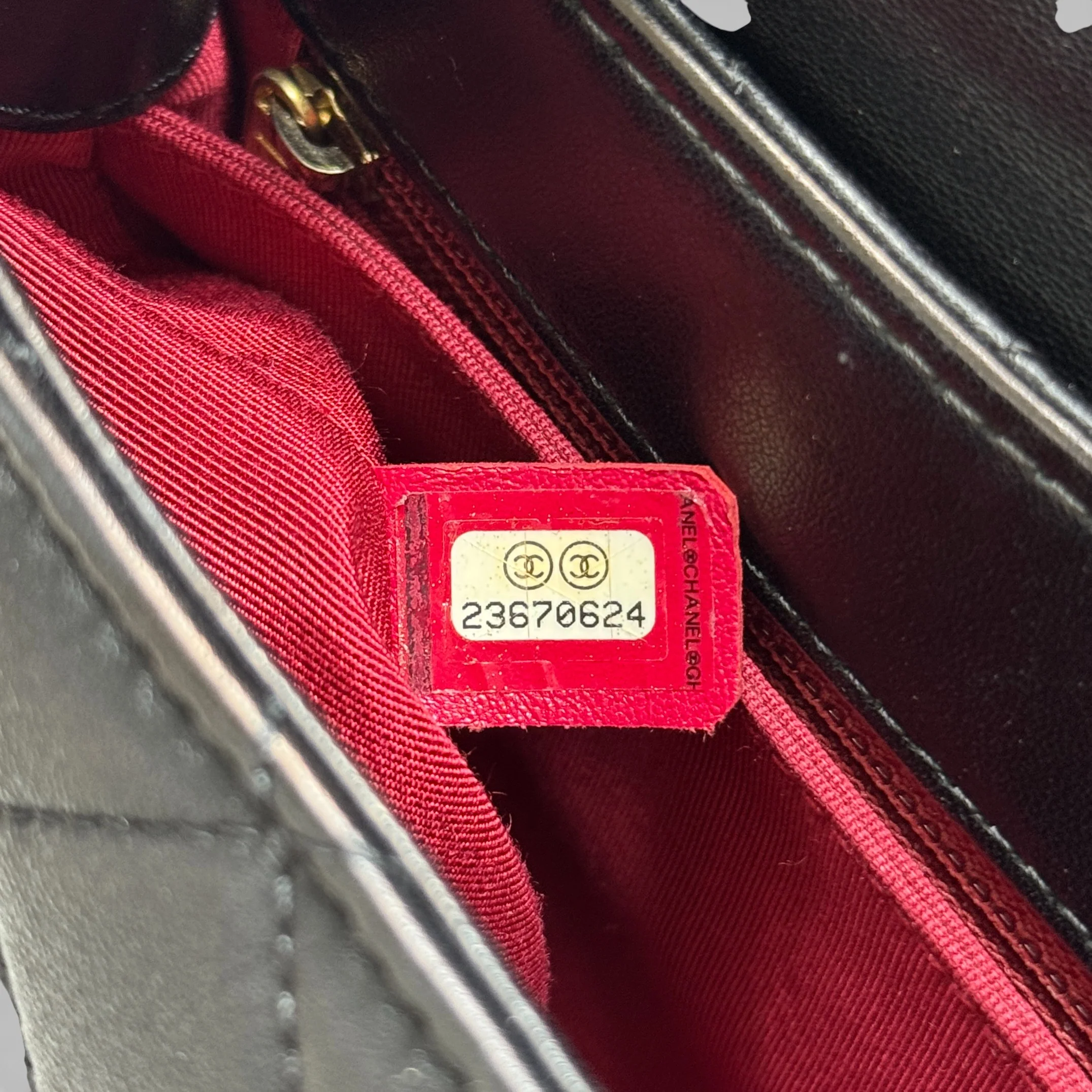 Chanel Black Medium Metal Flap - Image 14