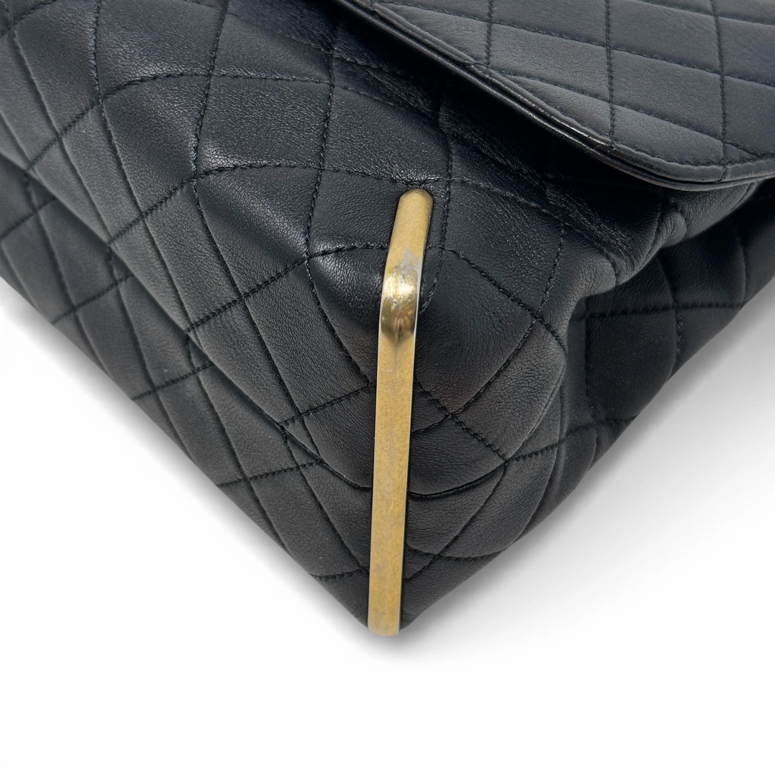 Chanel Black Medium Metal Flap - Image 6