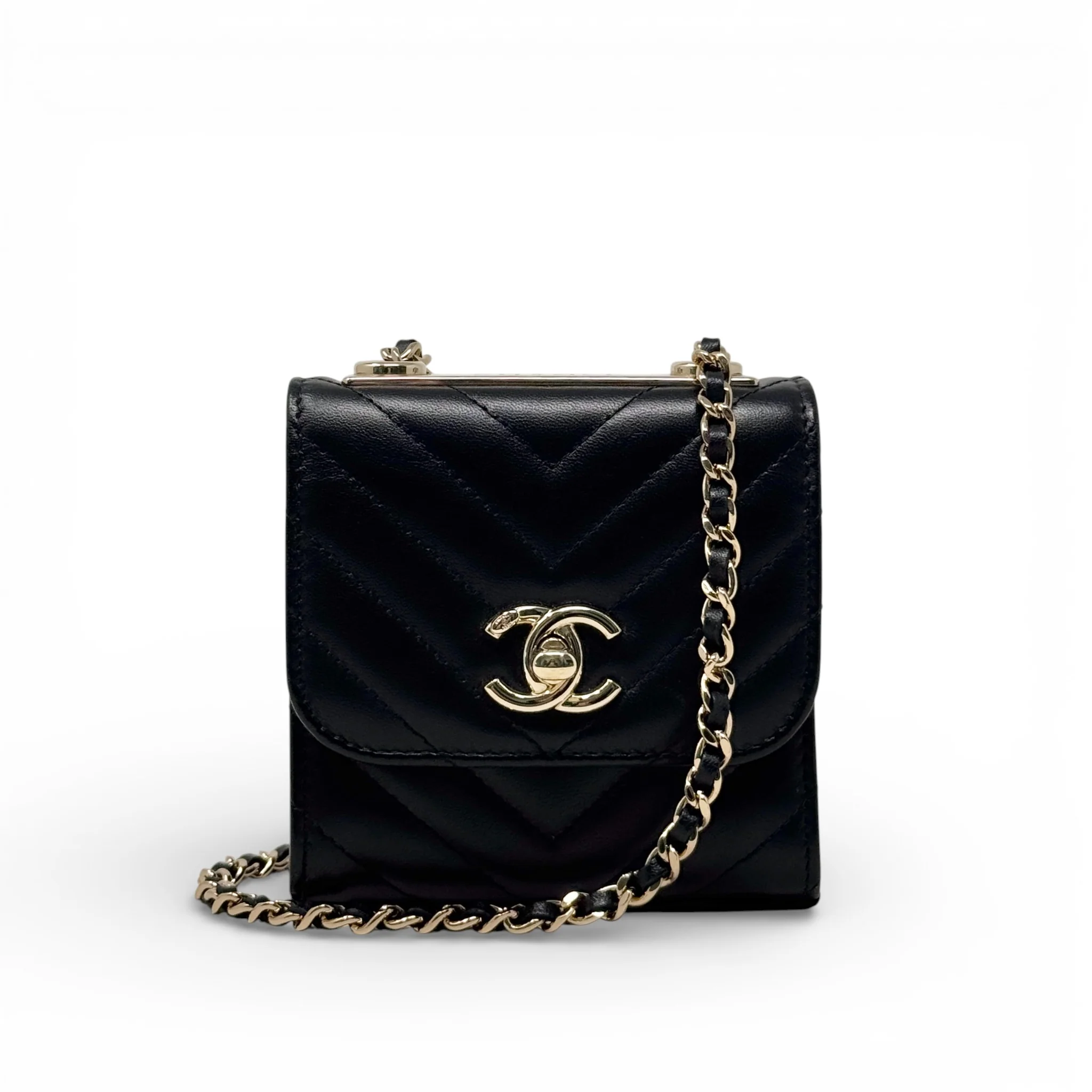 Chanel Black Micro Trendy CC Flap