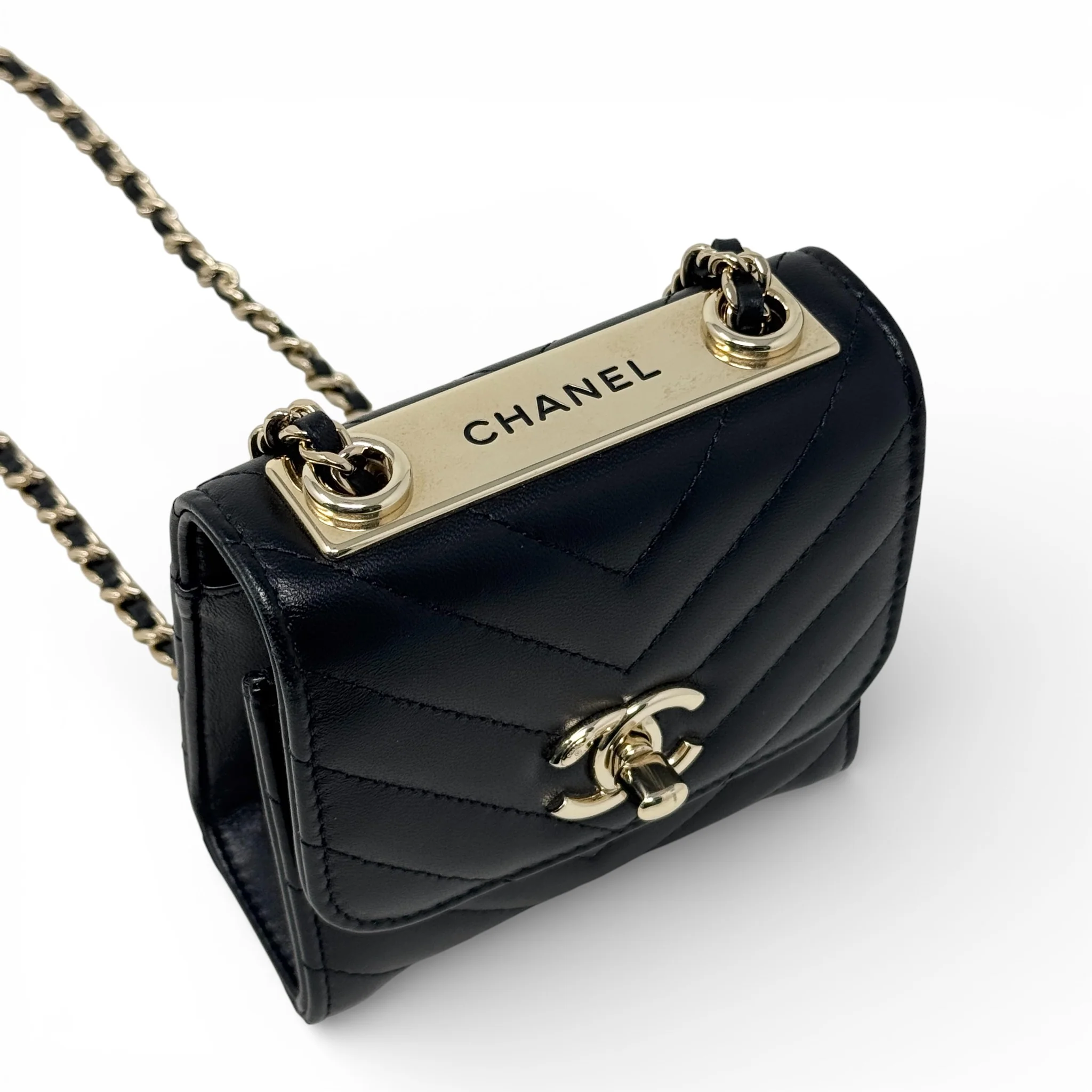 Chanel Black Micro Trendy CC Flap - Image 11