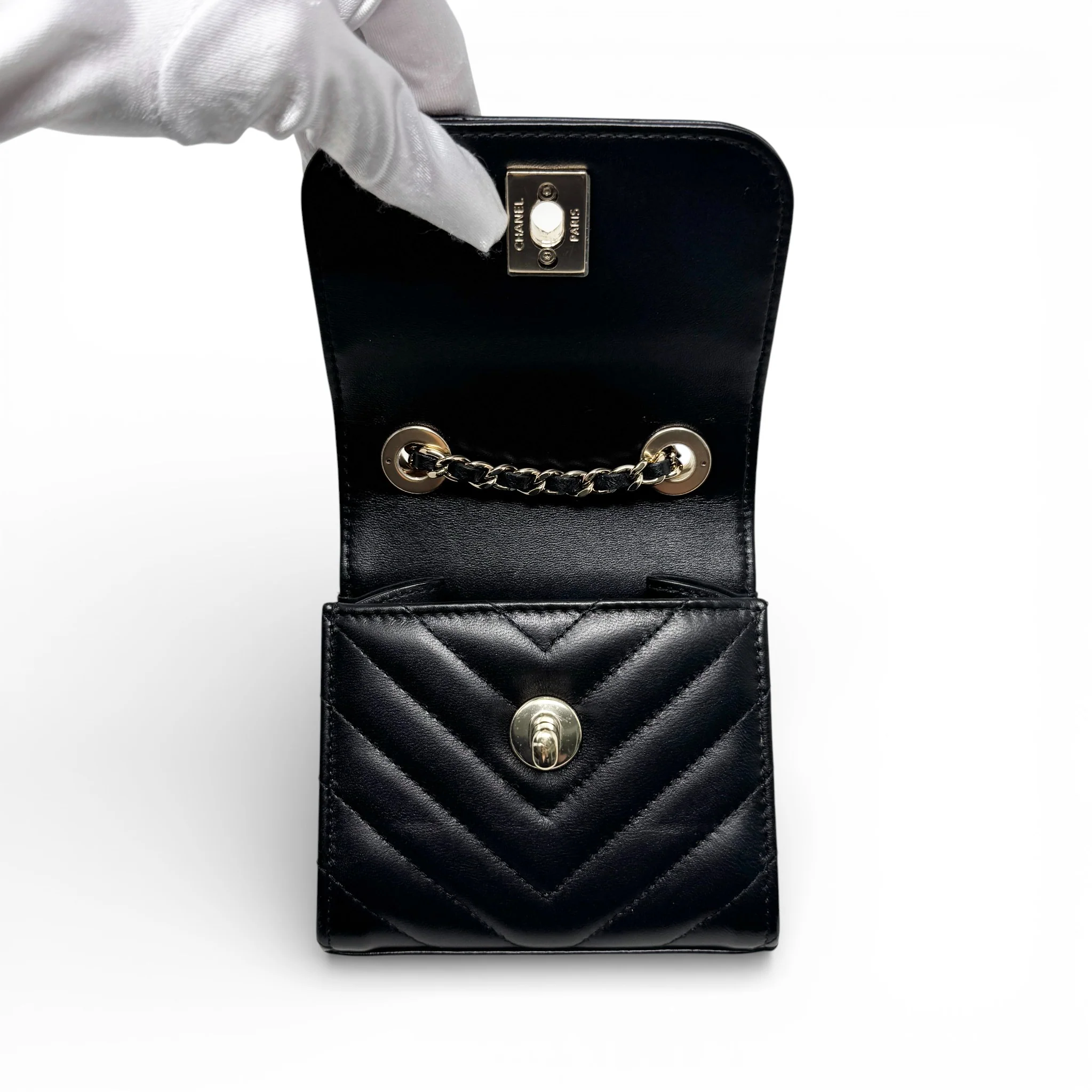 Chanel Black Micro Trendy CC Flap - Image 12