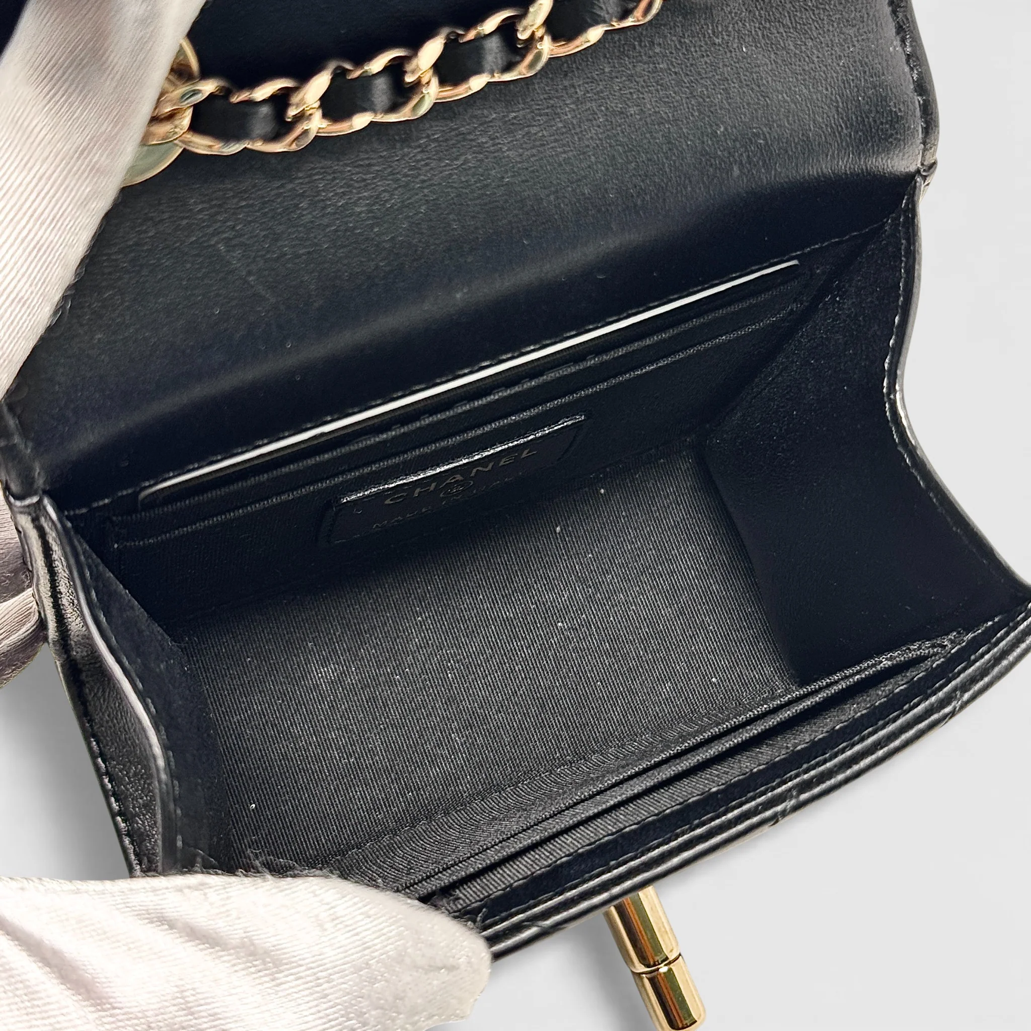 Chanel Black Micro Trendy CC Flap - Image 13