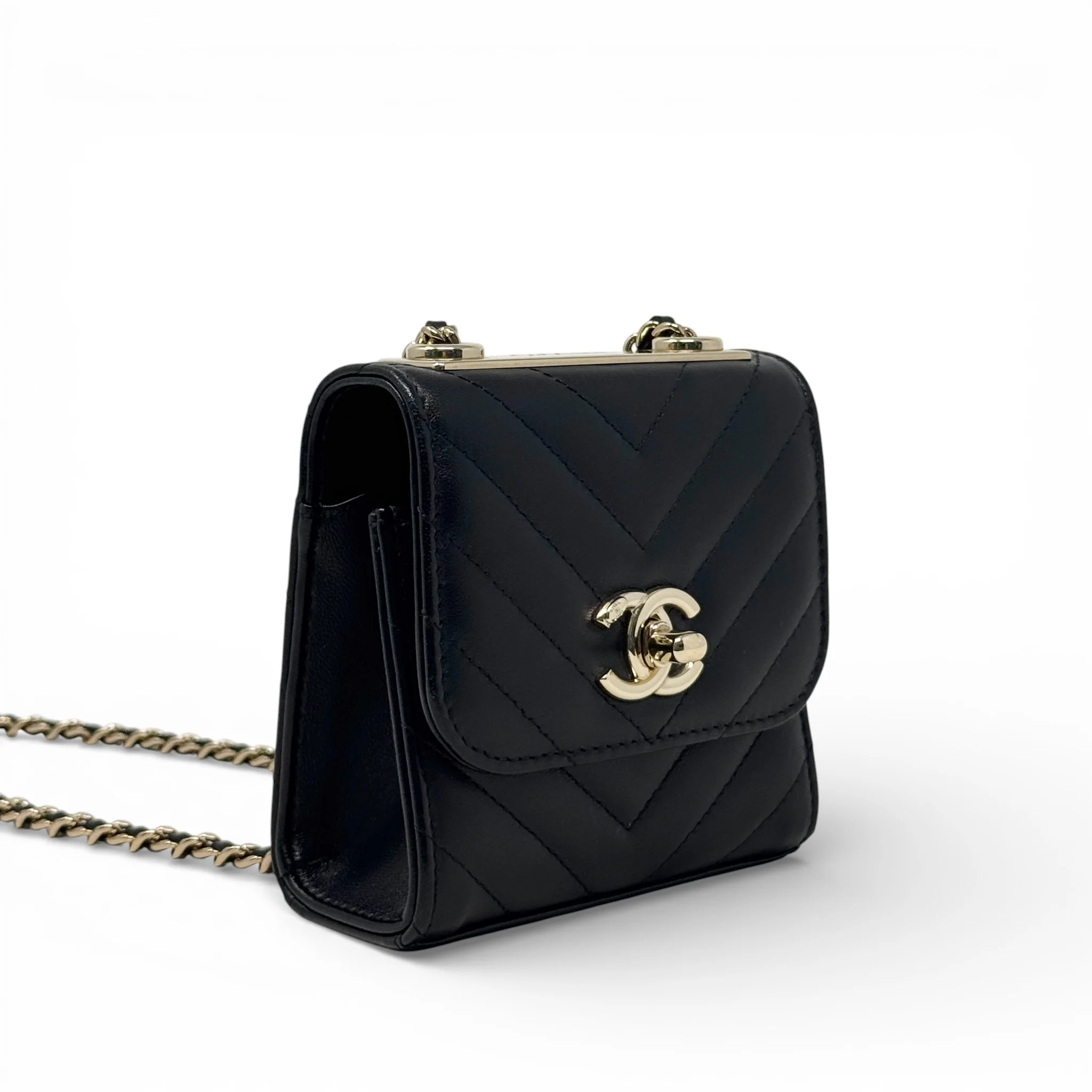 Chanel Black Micro Trendy CC Flap - Image 4