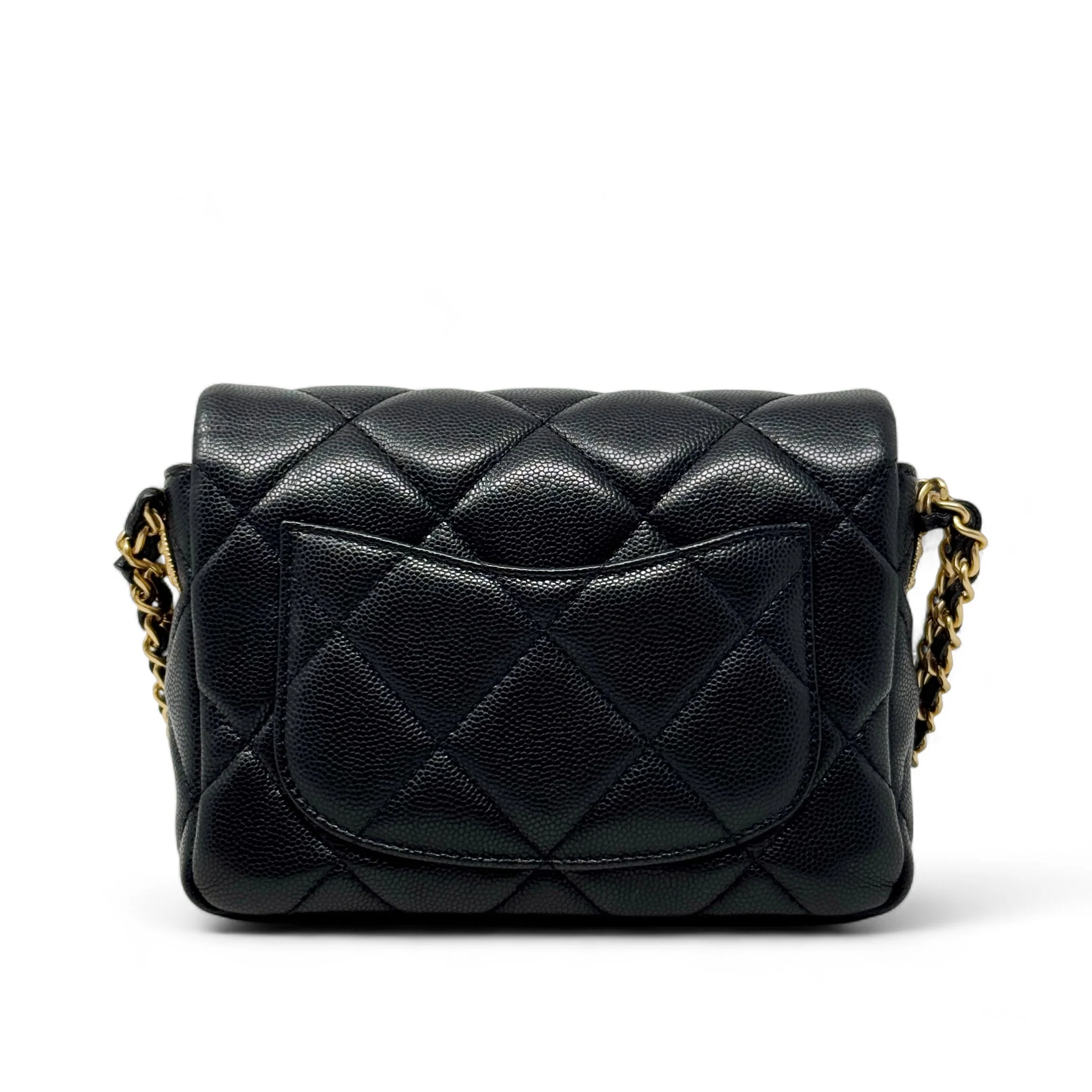 Chanel Black Mini Twist Your Buttons Flap - Image 3