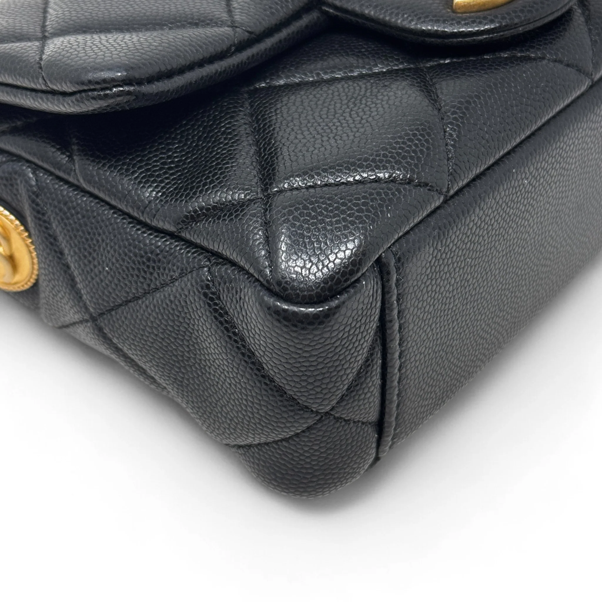 Chanel Black Mini Twist Your Buttons Flap - Image 7