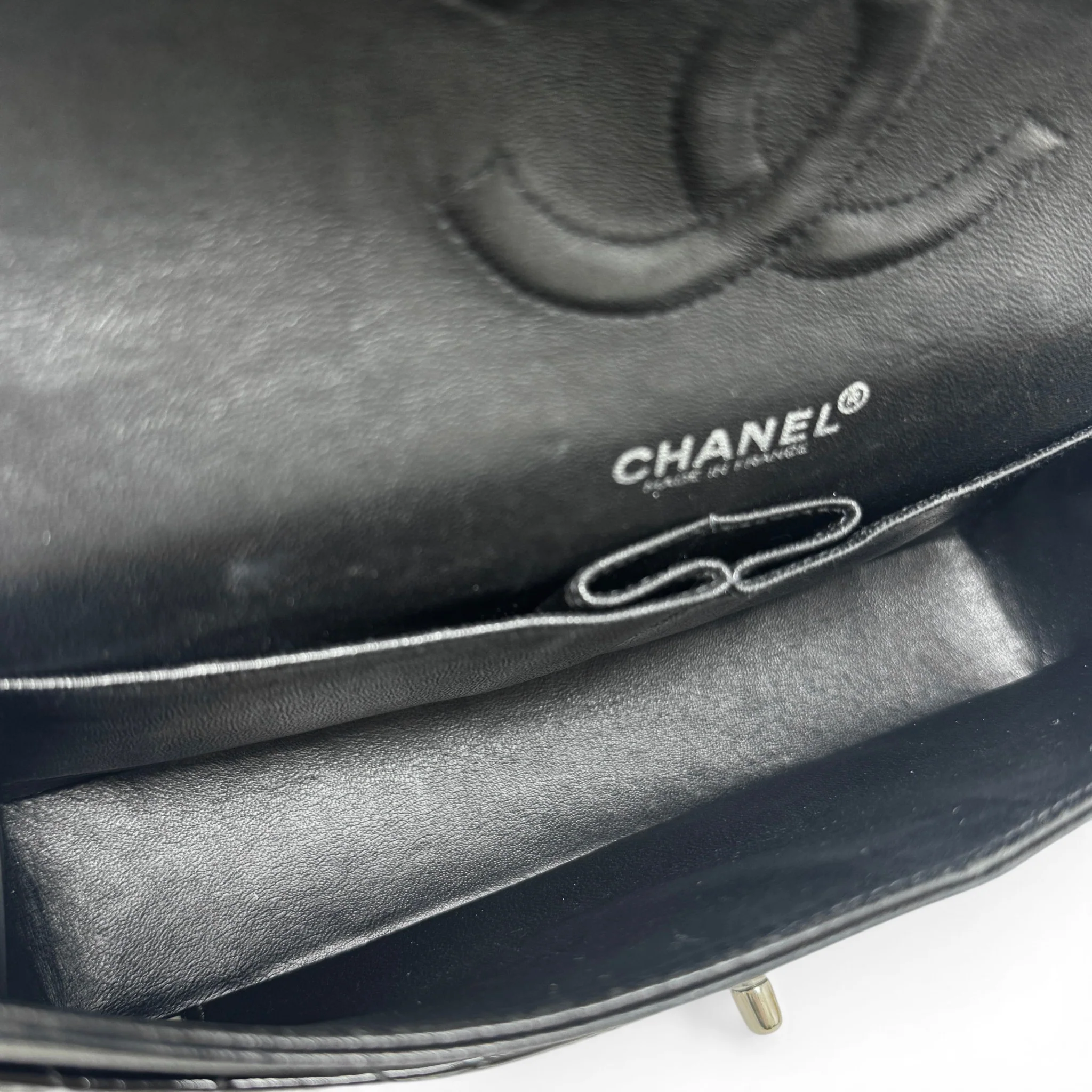 Chanel Black Patent Medium Classic Flap - Image 13