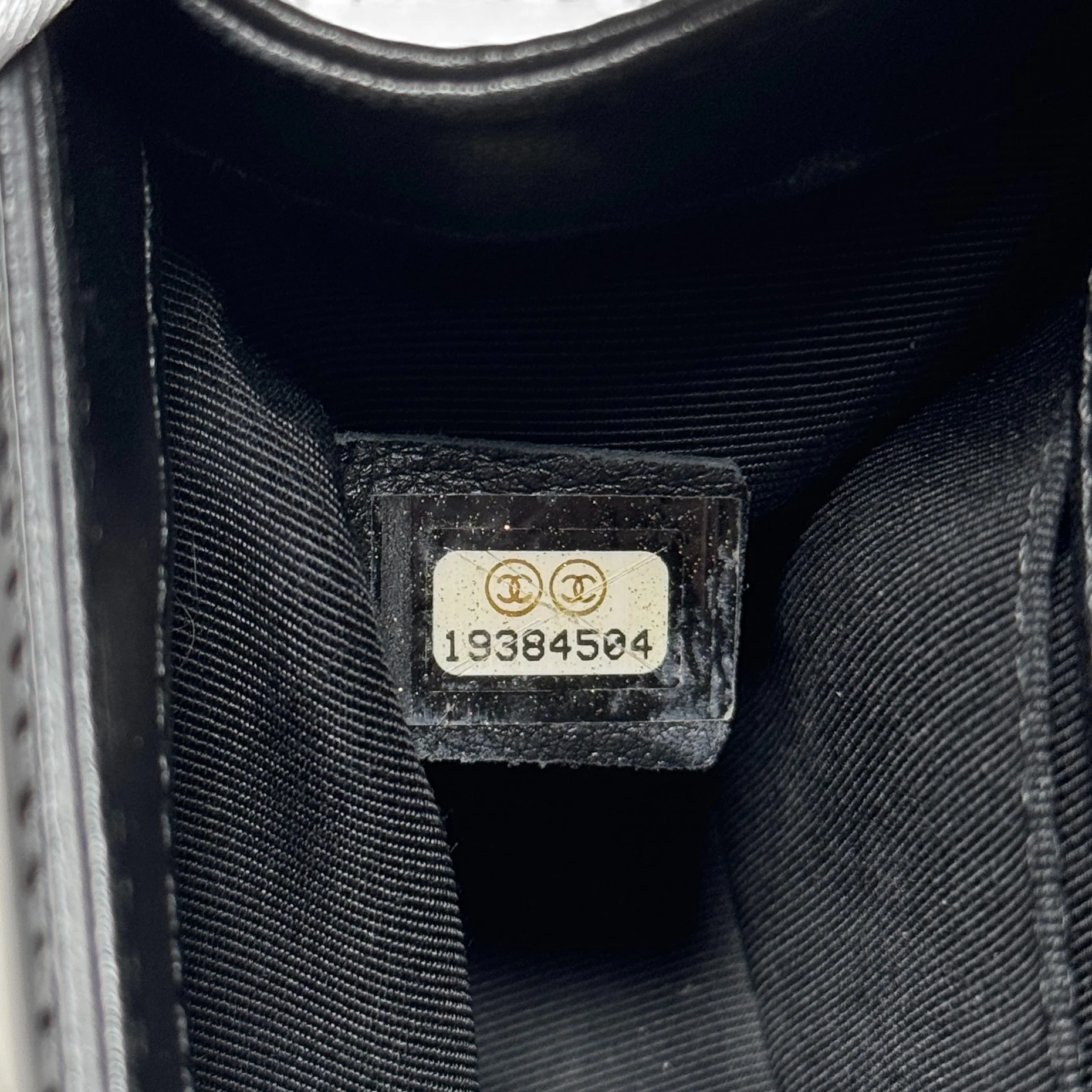 Chanel Black Patent Small Boy Bag - Image 14