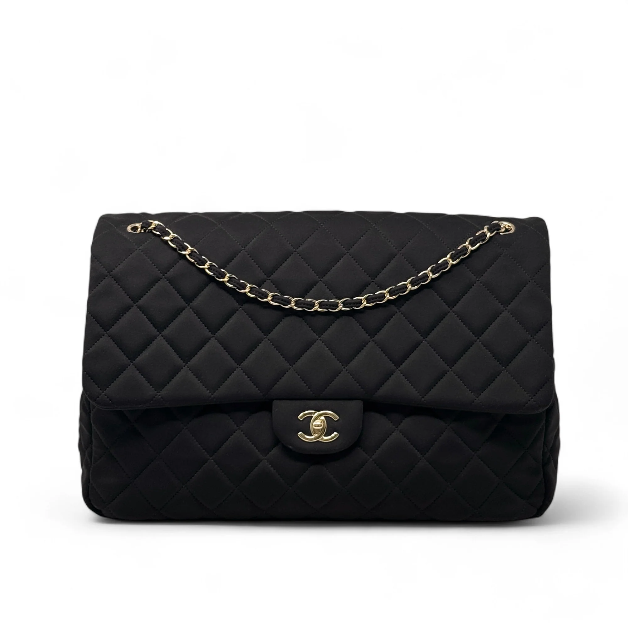 Chanel Black Airlines XXL Flap