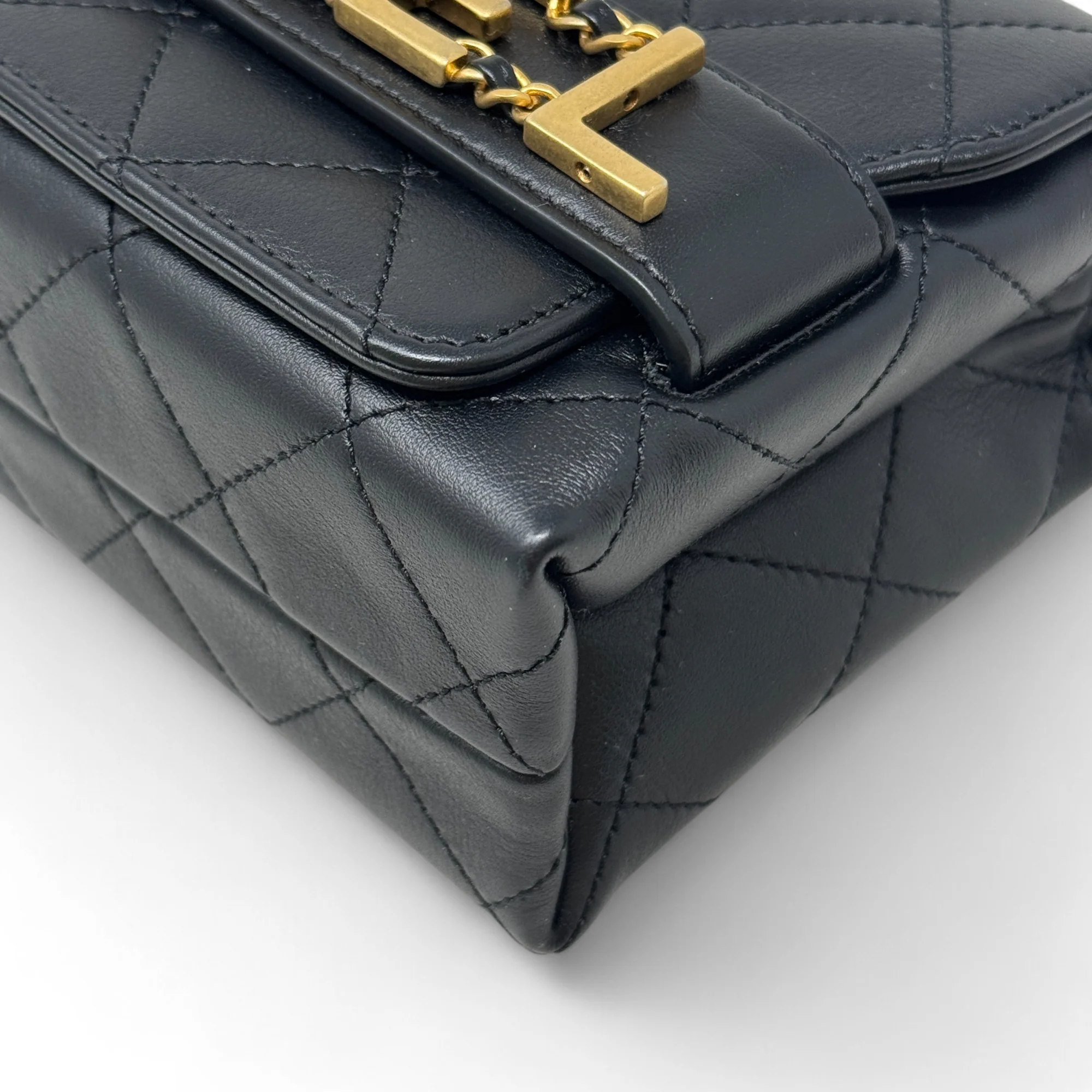 Chanel Black Small Enchained Bag - Image 6