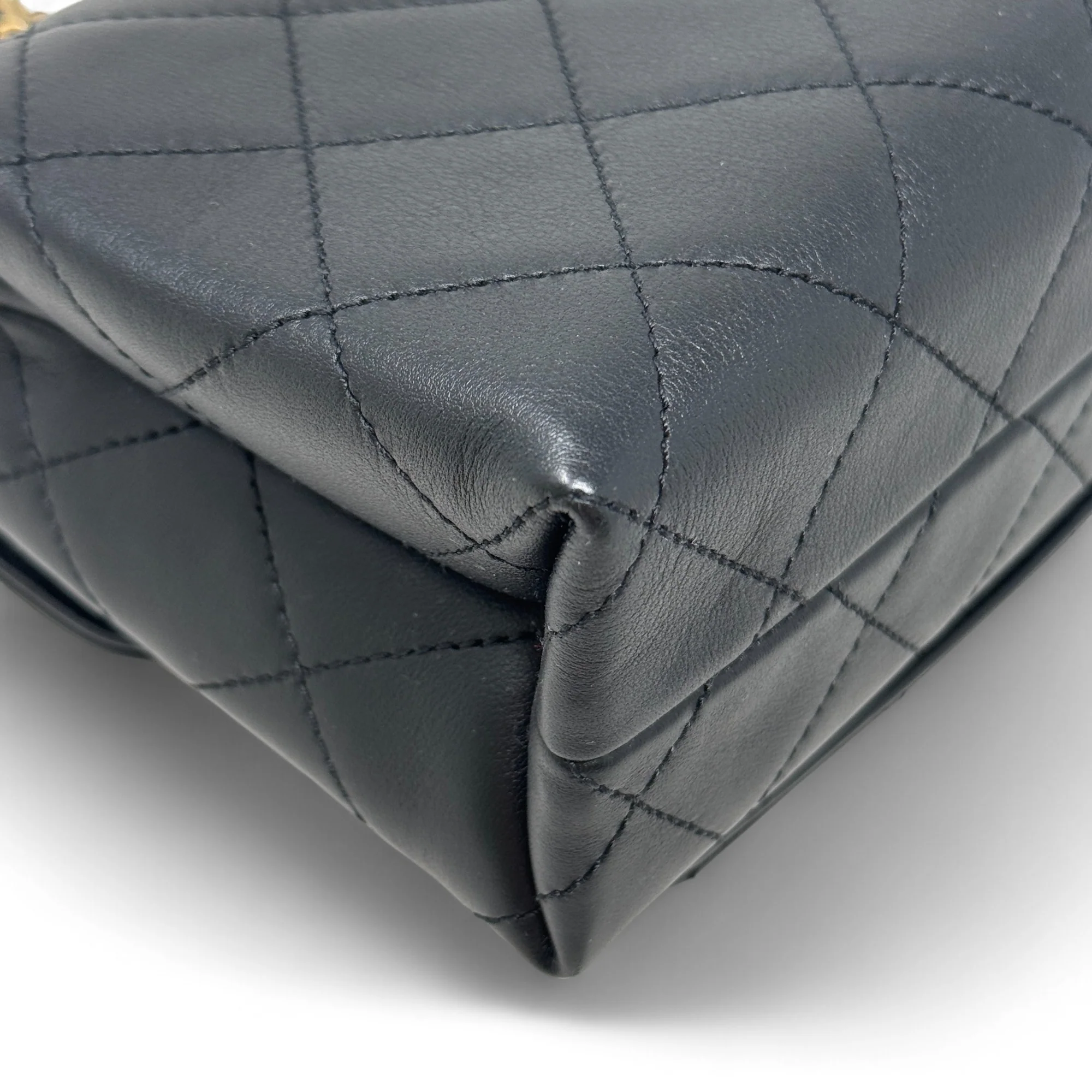 Chanel Black Small Enchained Bag - Image 9