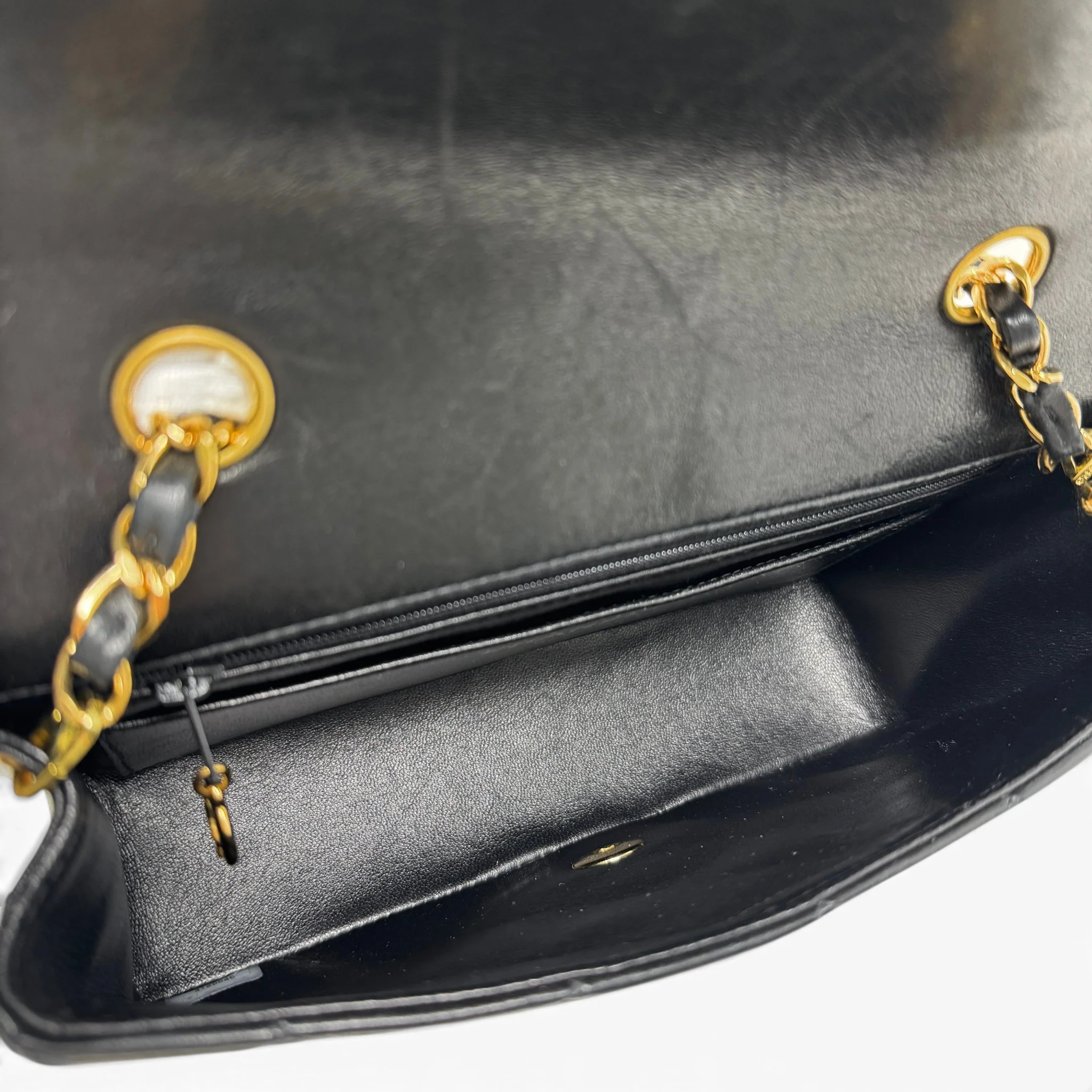 Chanel Black Small Vintage Diana Flap - Image 12