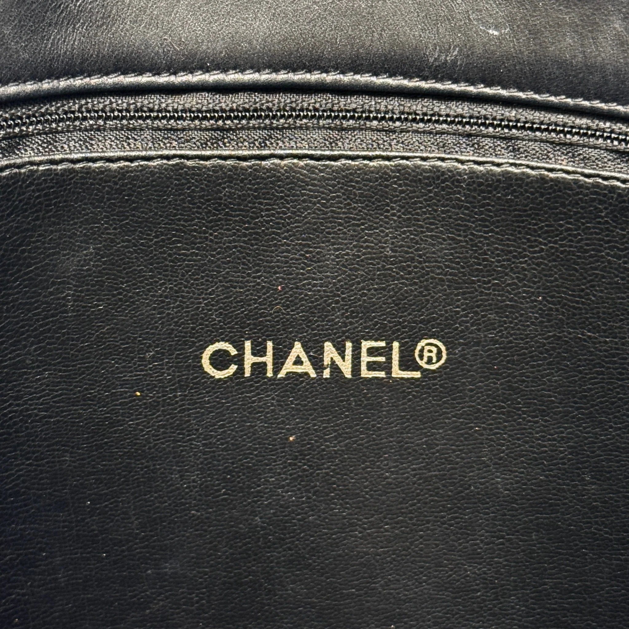 Chanel Black Vintage Timeless Chain Tote - Image 12