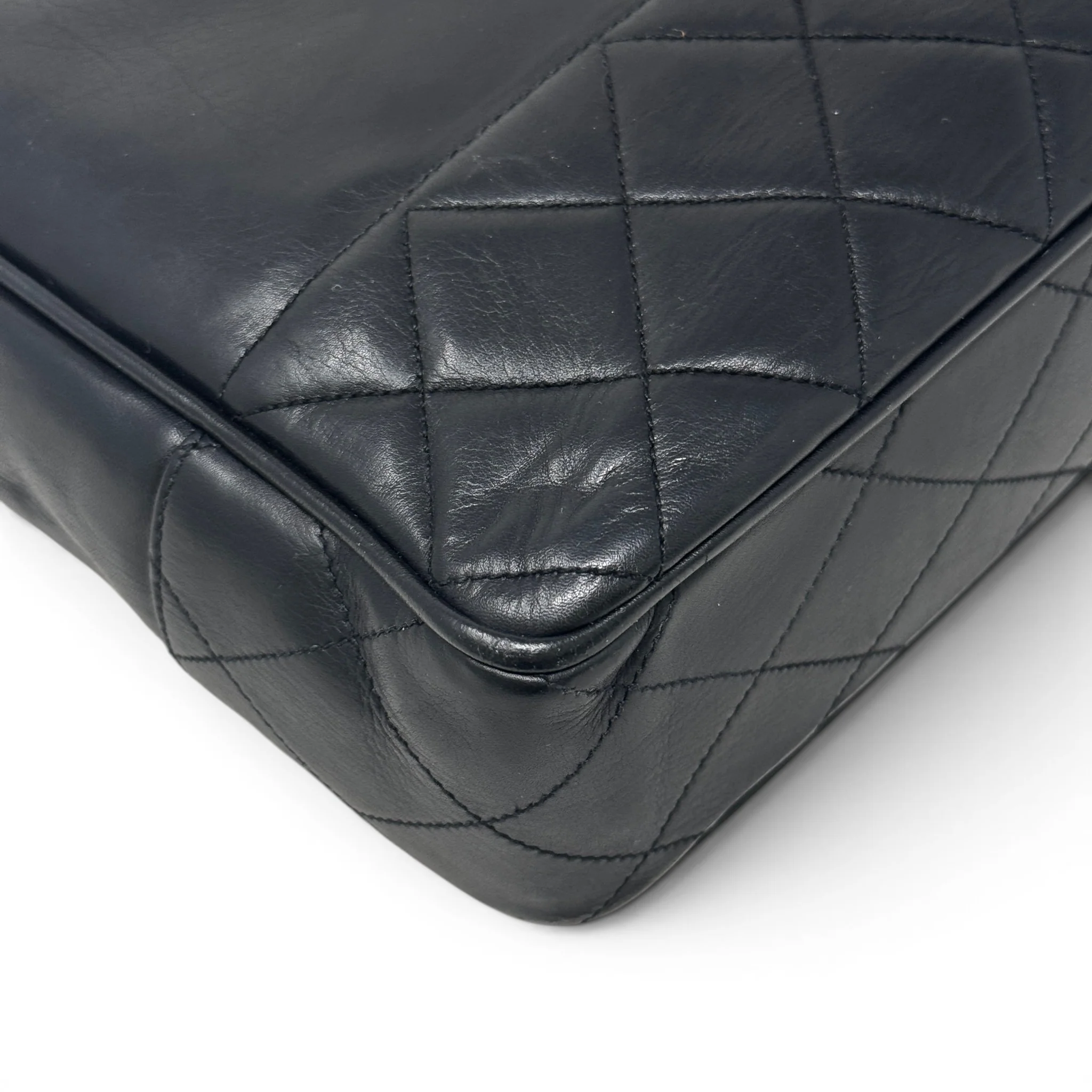 Chanel Black Vintage Timeless Chain Tote - Image 9
