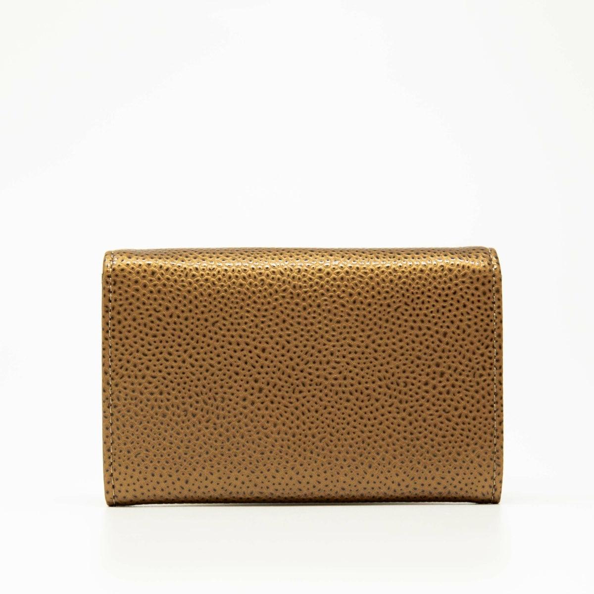 Chanel Bronze Caviar Flap Card Holder - Image 3