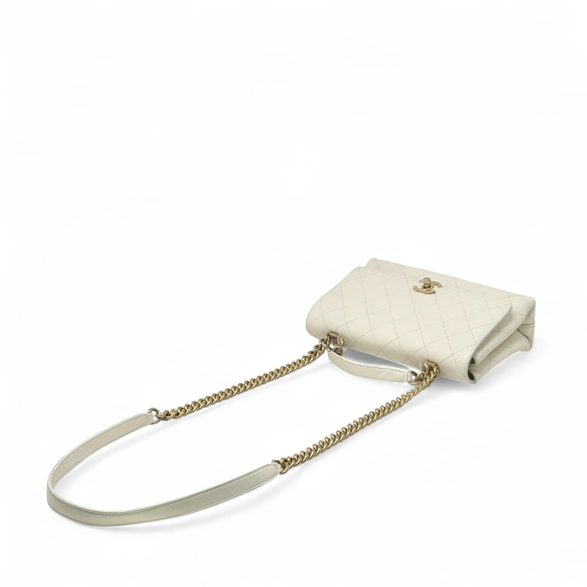Chanel Cream Medium Chic Affinity Flap - Image 15