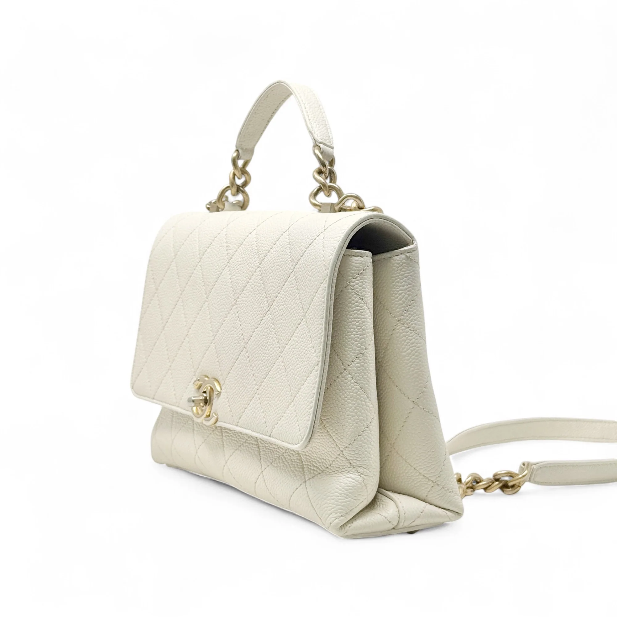 Chanel Cream Medium Chic Affinity Flap - Image 2