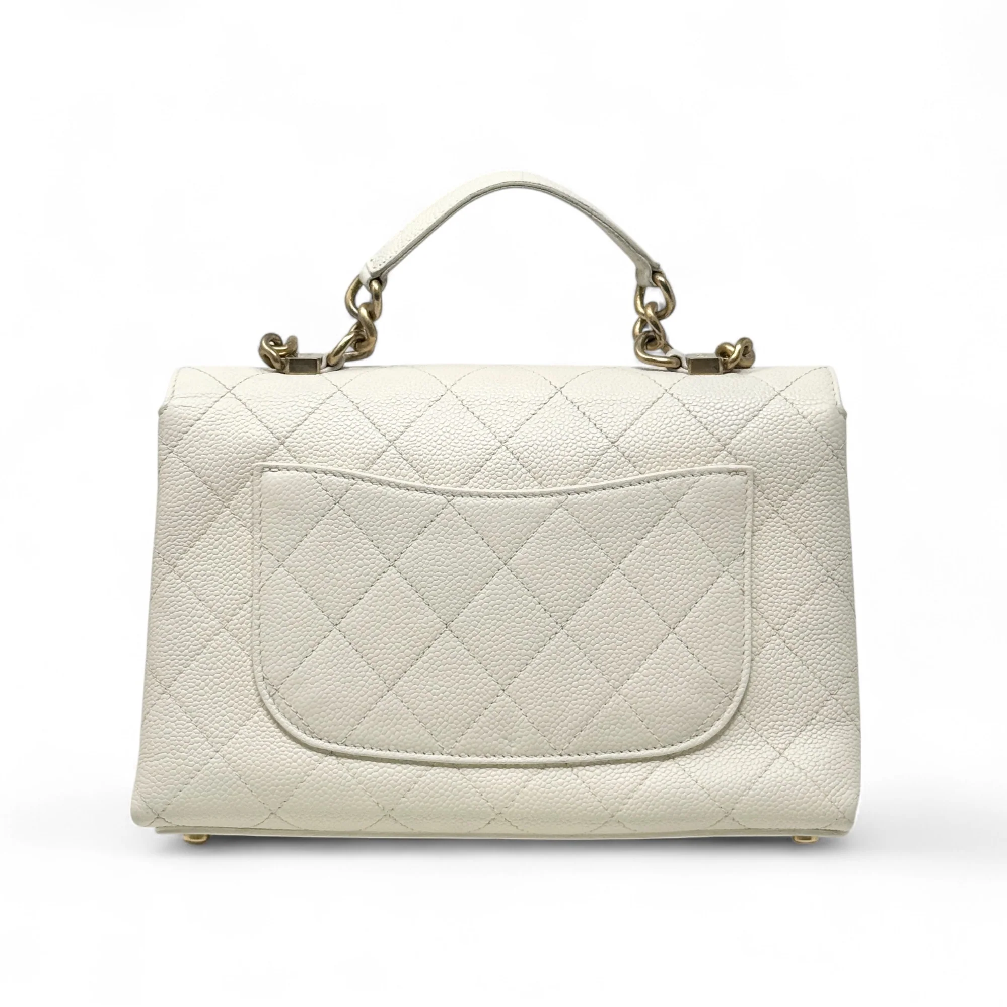 Chanel Cream Medium Chic Affinity Flap - Image 3