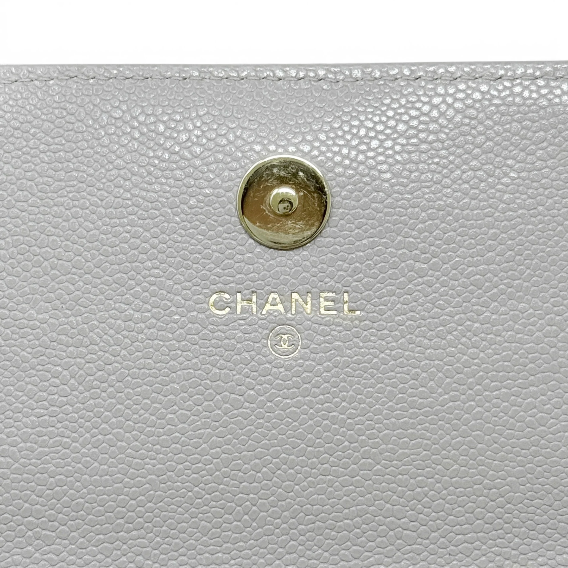 Chanel Grey Micro Business Affinity Flap - Image 13