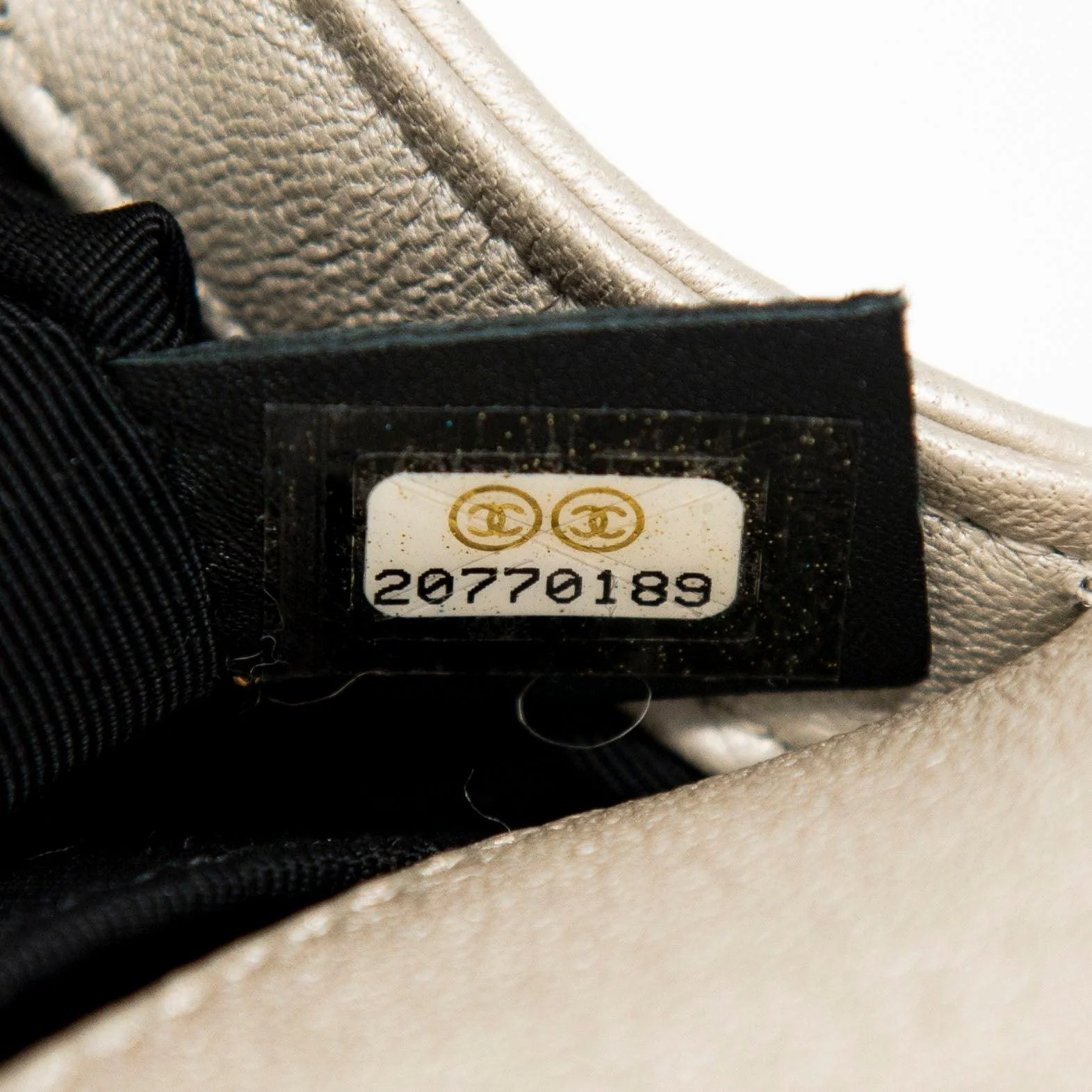 Chanel Metallic Mini Scaled Boy Bag - Image 14